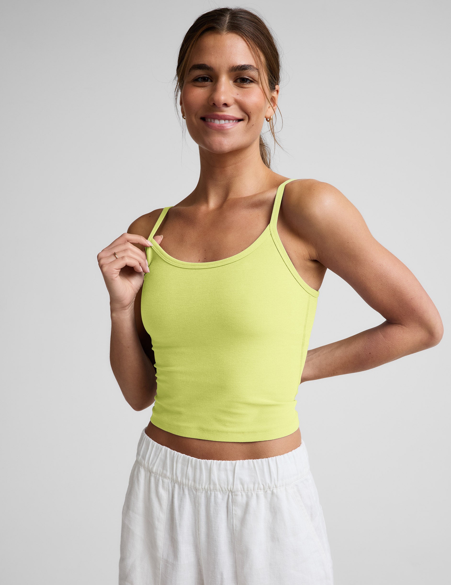Spacedye™ Forever Tank - Electric Lime Heather