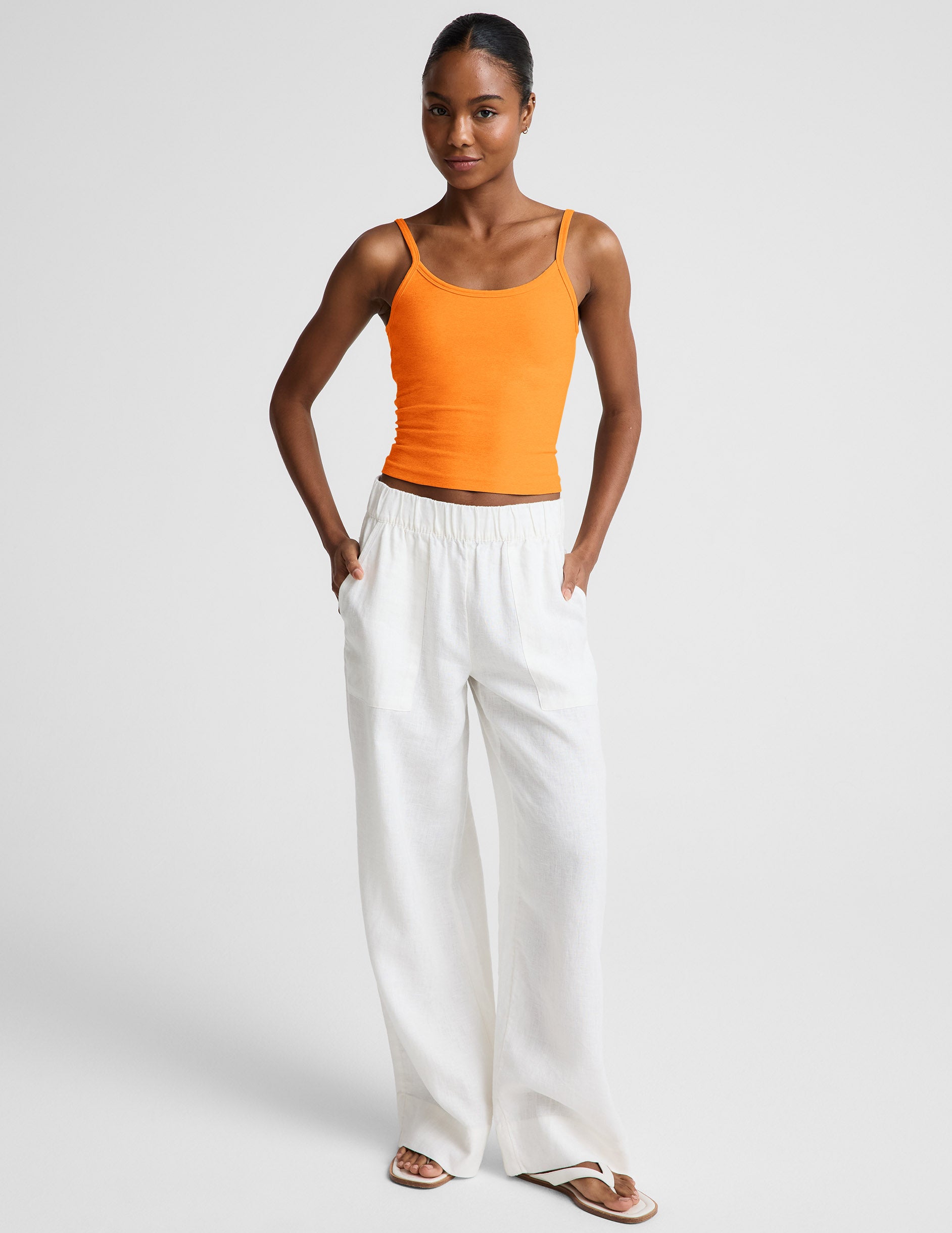 Spacedye™ Forever Tank - Bright Citrus Heather