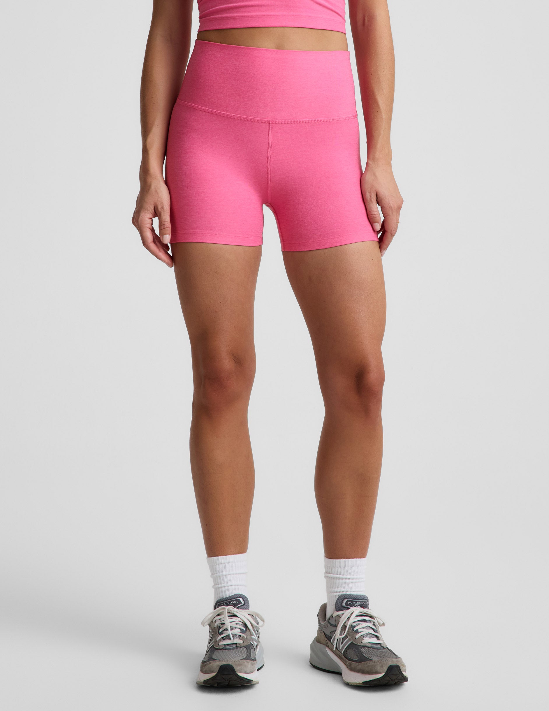 Spacedye™ Keep Pace 3" Short - Luscious Pink Heather