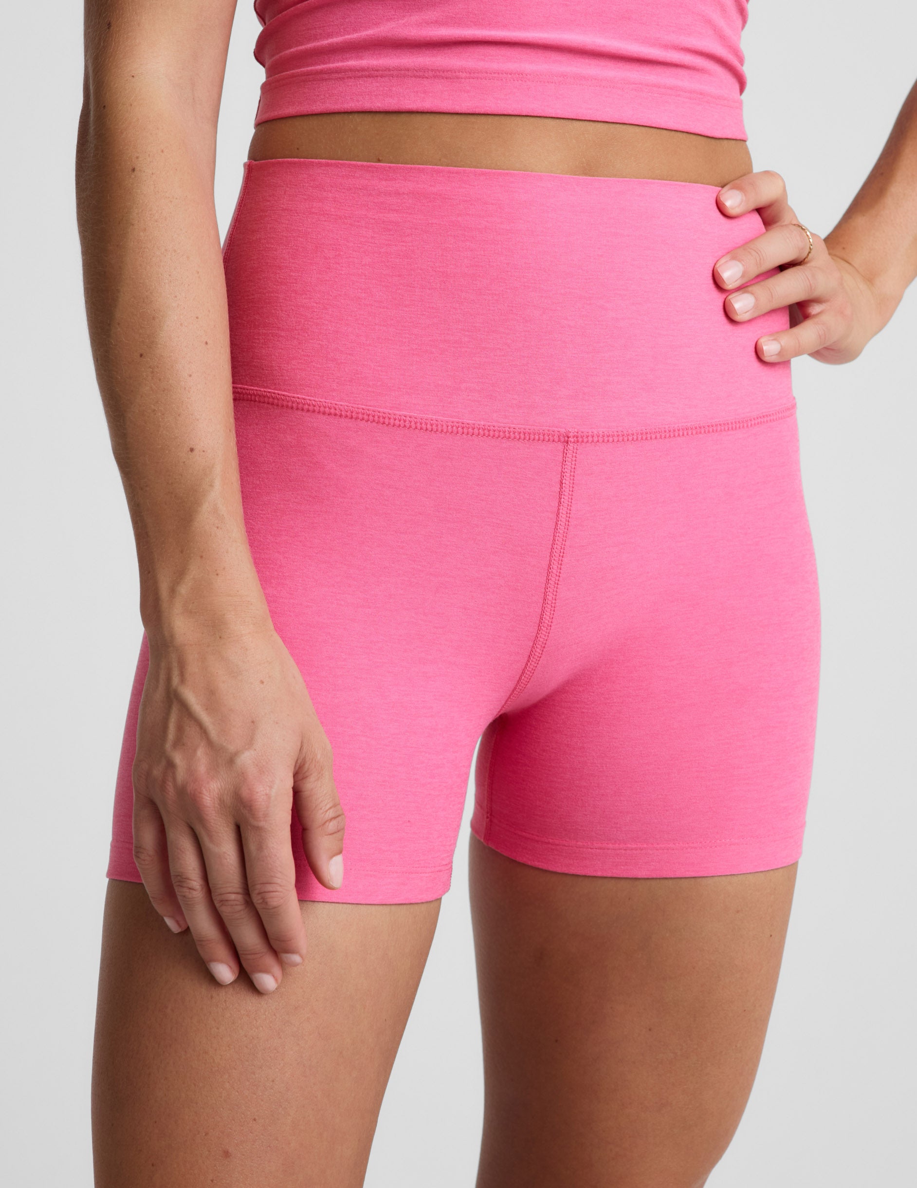 Spacedye™ Keep Pace 3" Short - Luscious Pink Heather