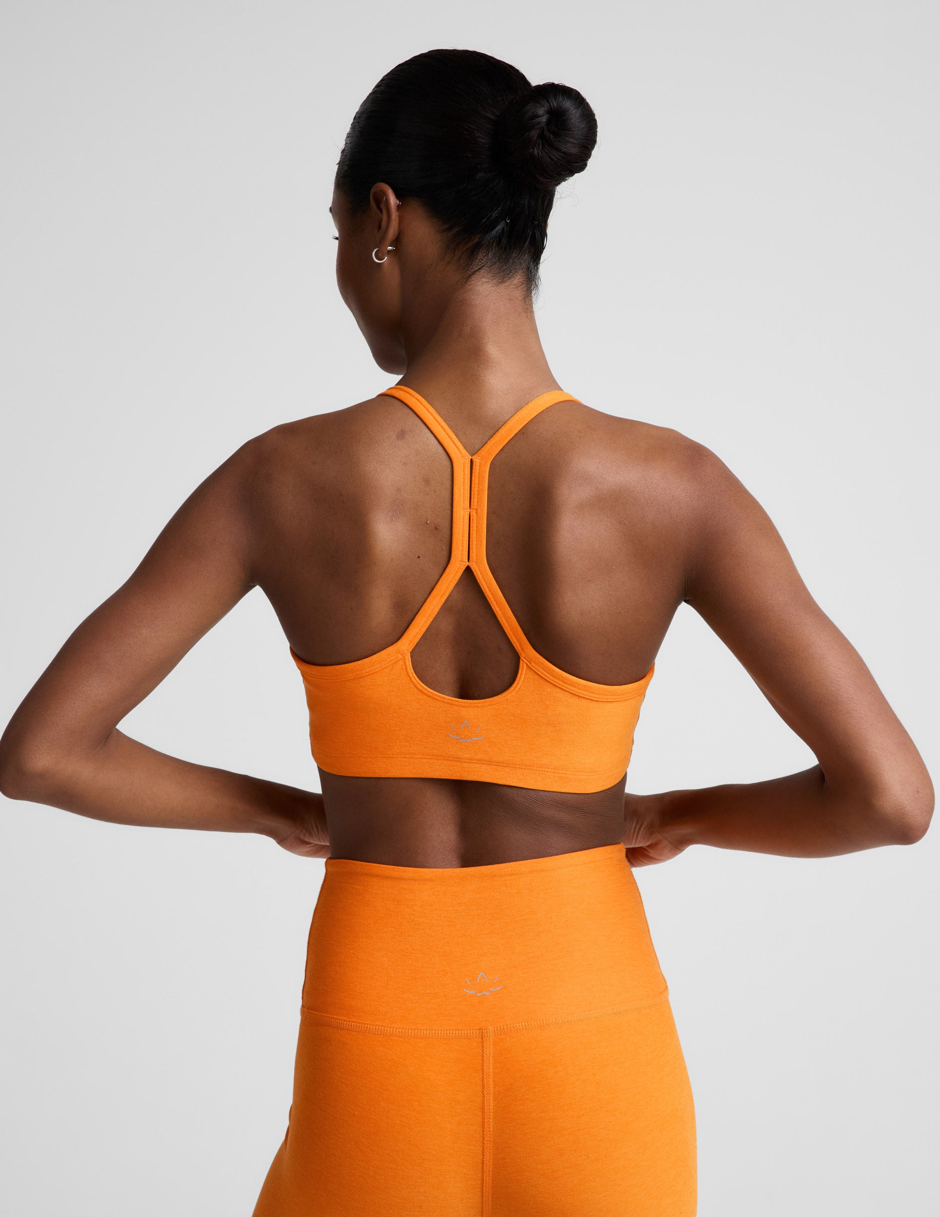Spacedye™ Slim Racerback Bra - Bright Citrus Heather