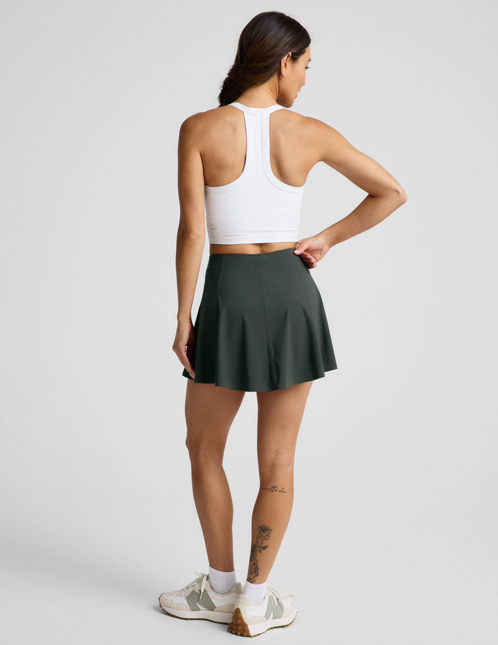 You're A Force Skirt - Slate Green
