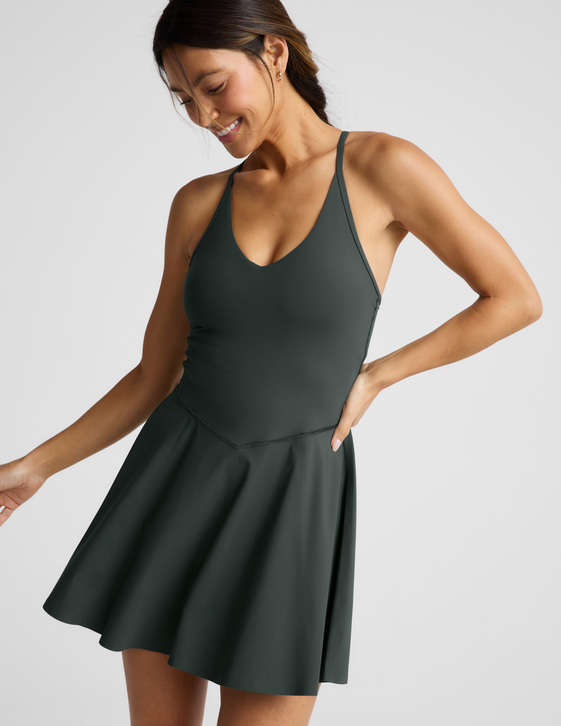You're A Force Dress - Slate Green