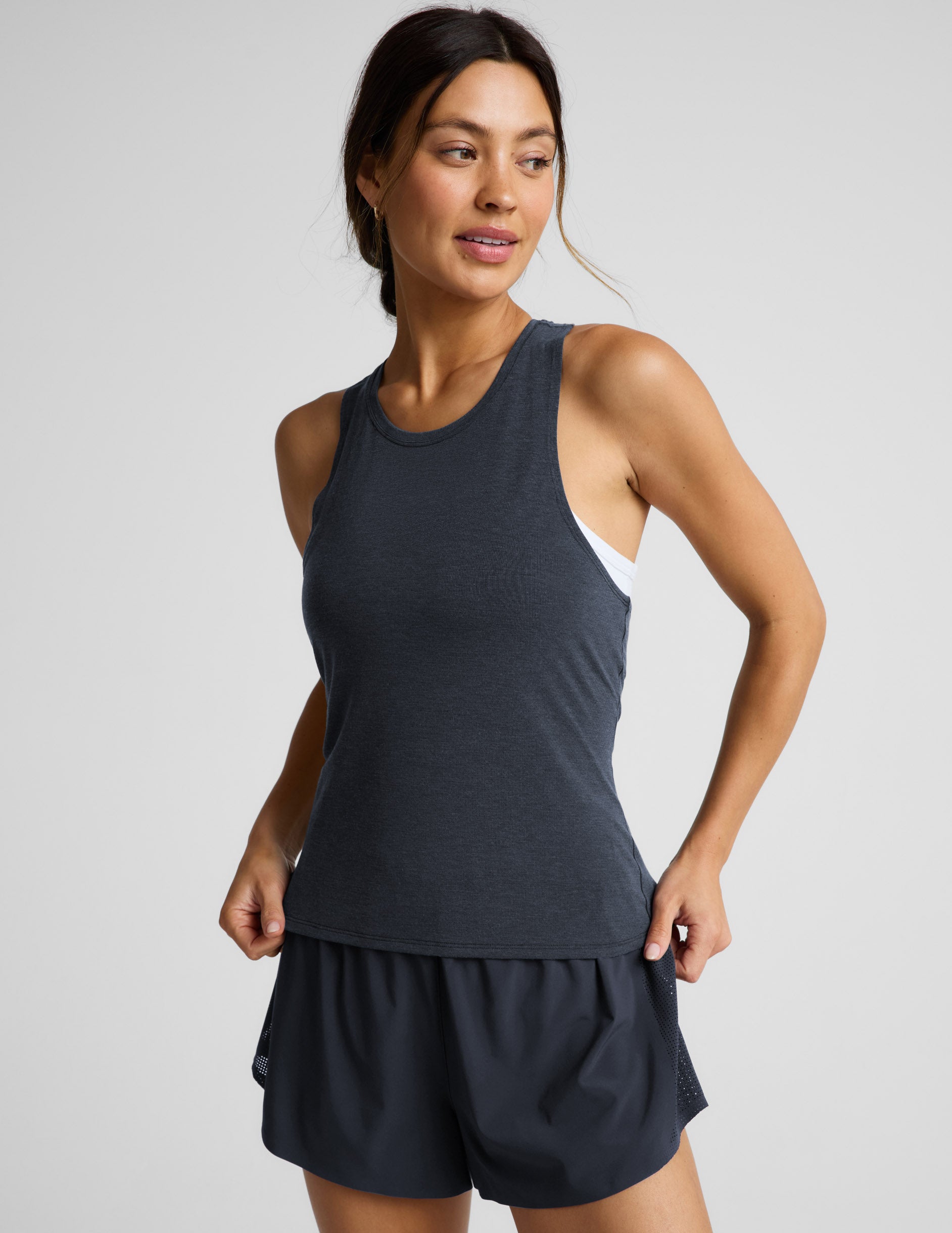 Breezeweight Active Racerback Tank - Nocturnal Navy