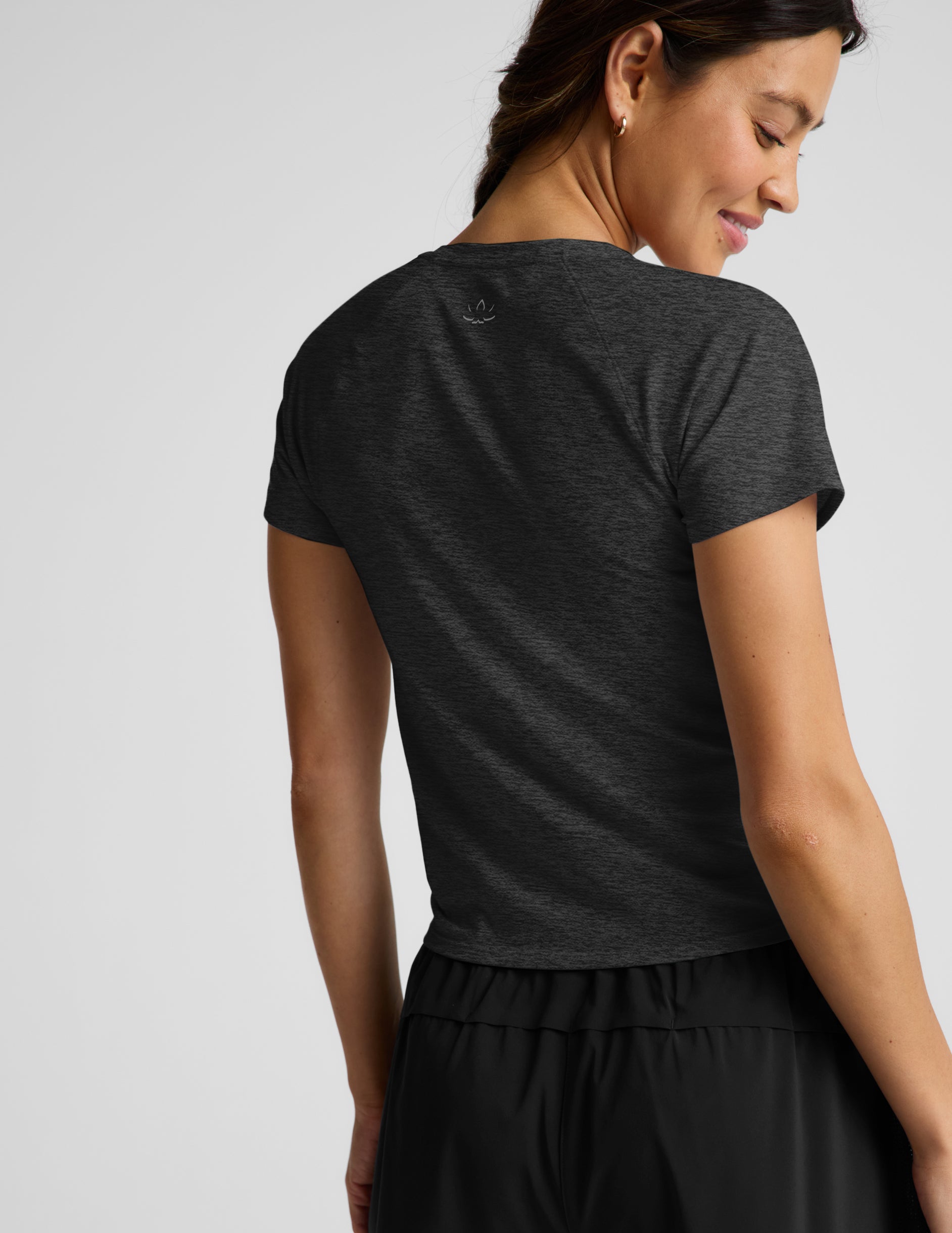 Breezeweight Active Short Sleeve Tee - Black