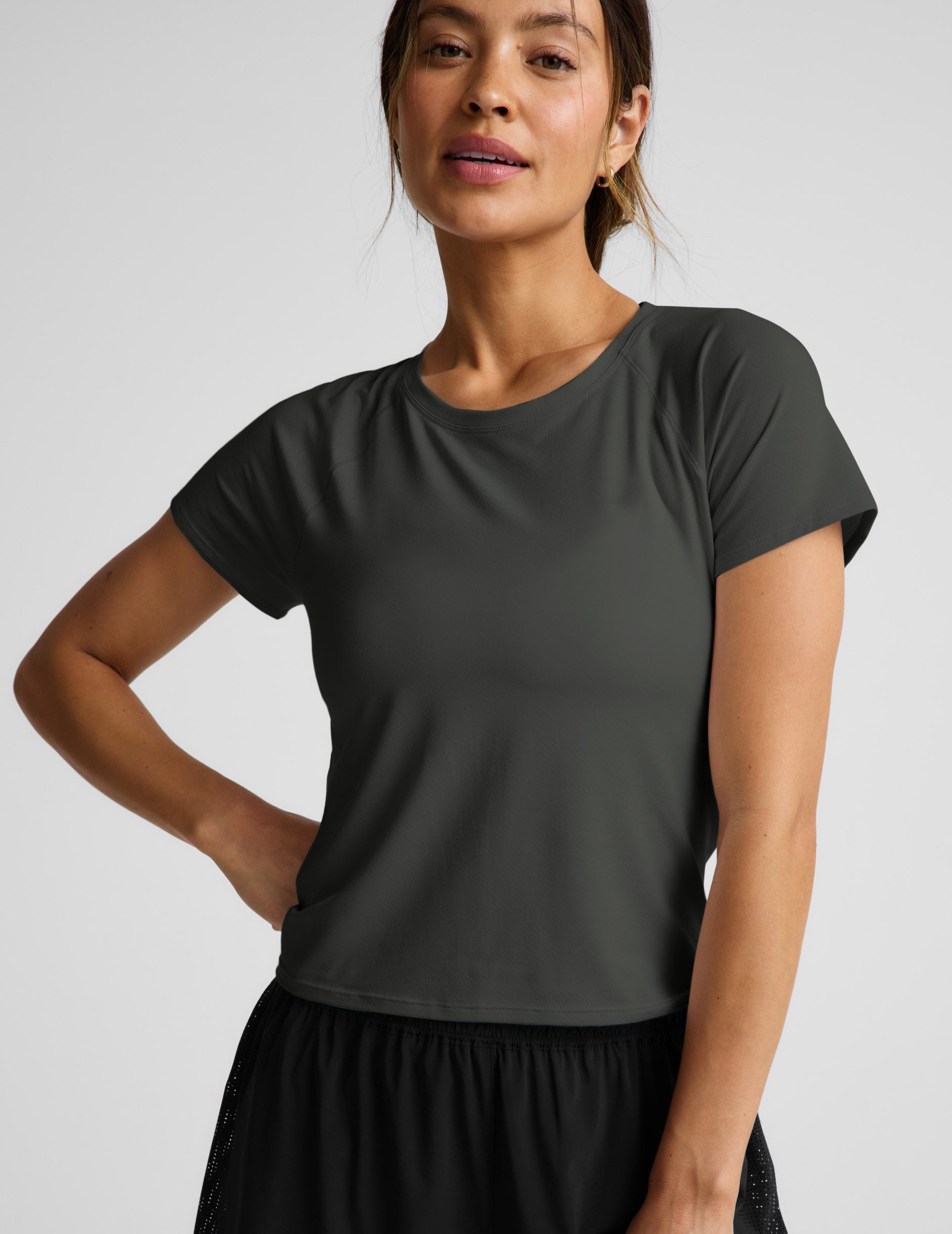 Breezeweight Active Short Sleeve Tee - Slate Green