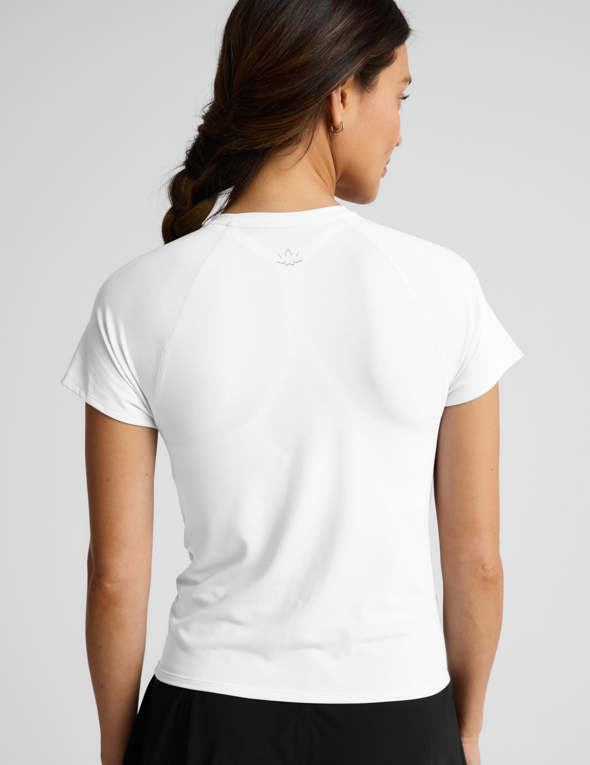 Breezeweight Active Short Sleeve Tee - White
