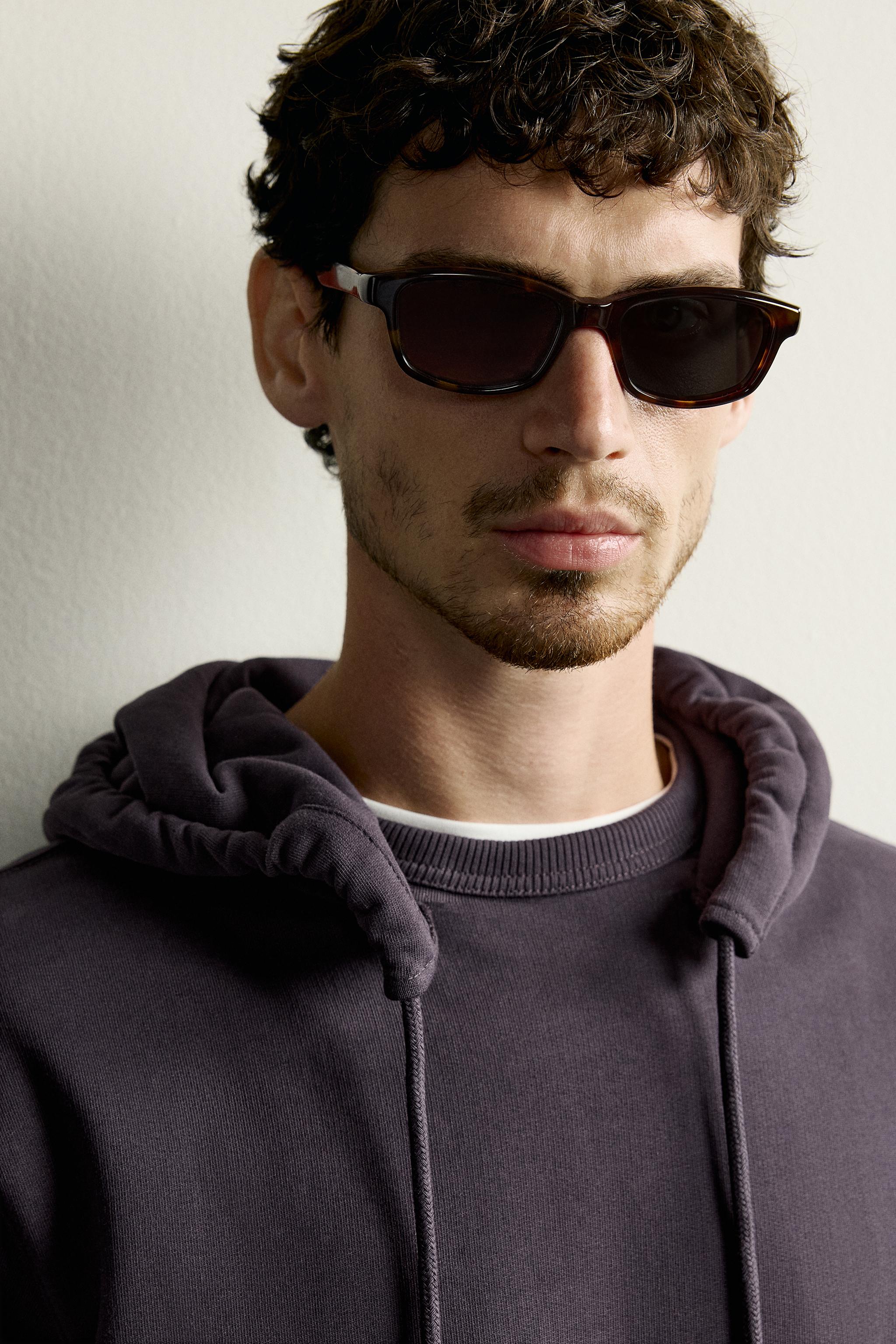 HOODED CREWNECK SWEATSHIRT - Eggplant