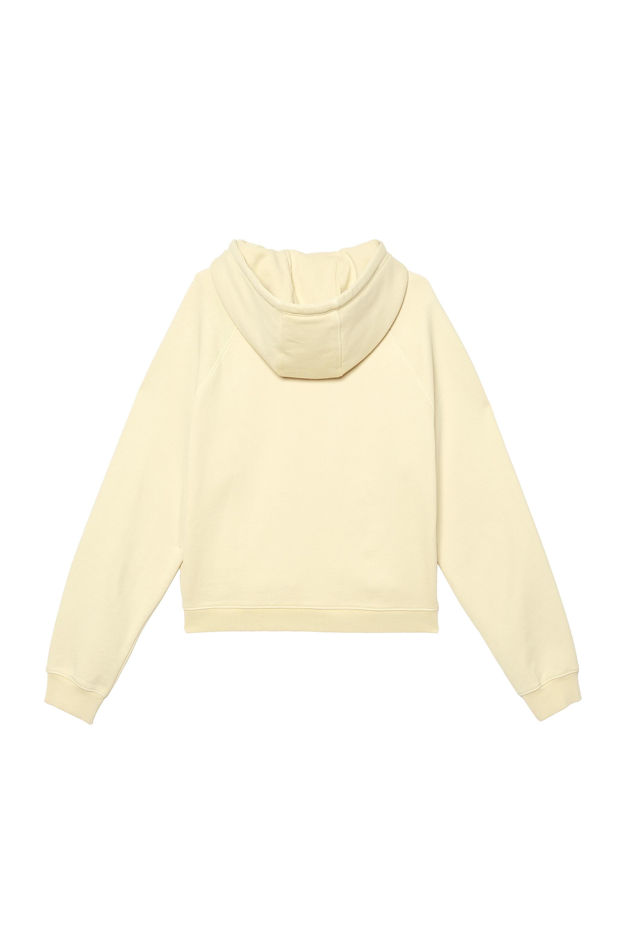 “NUEVA YOL” PATCHES HOODIE SWEATSHIRT - Vanilla