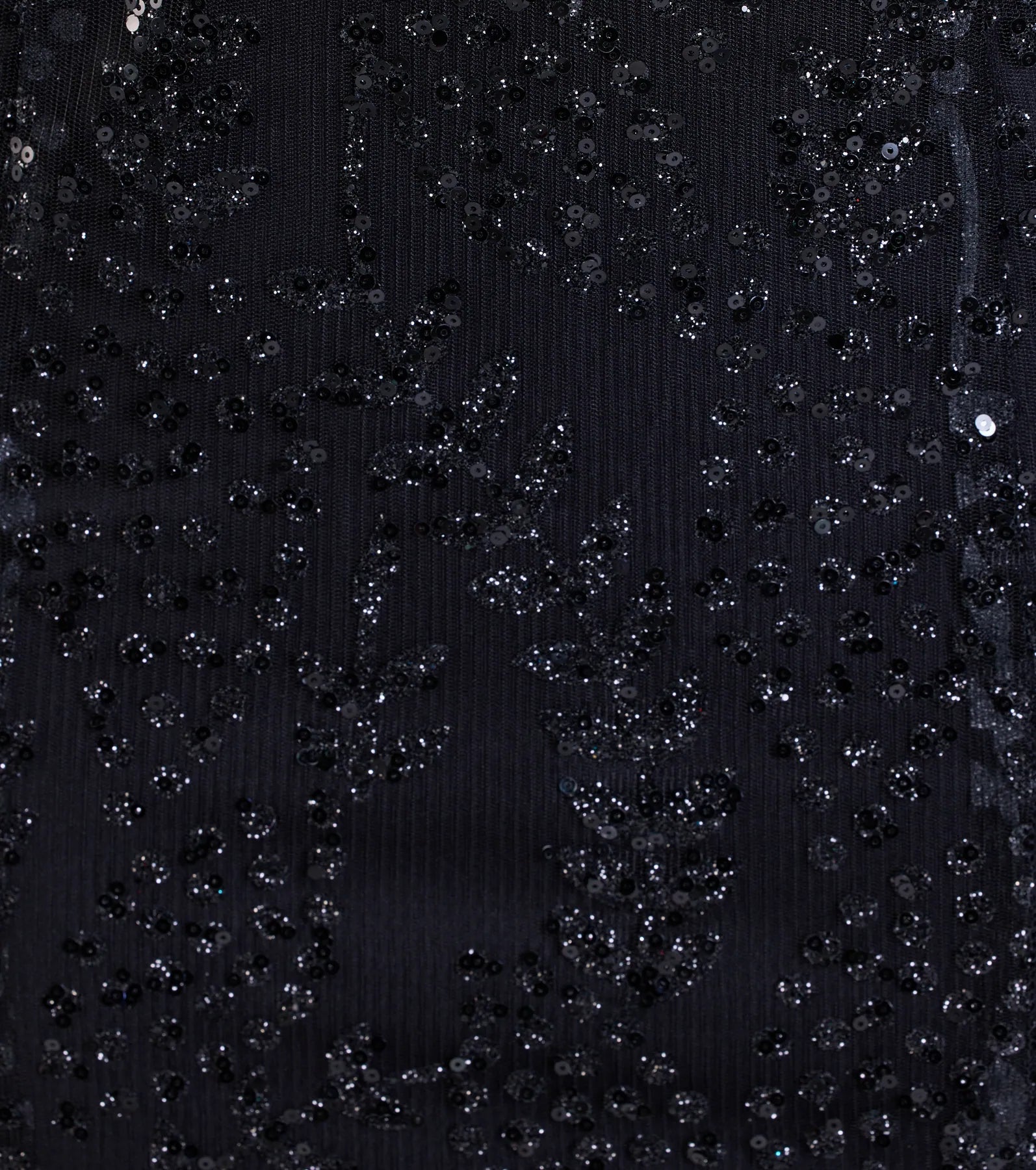 Anna Bustier Mermaid Glitter Sequin Formal Dress - BLACK