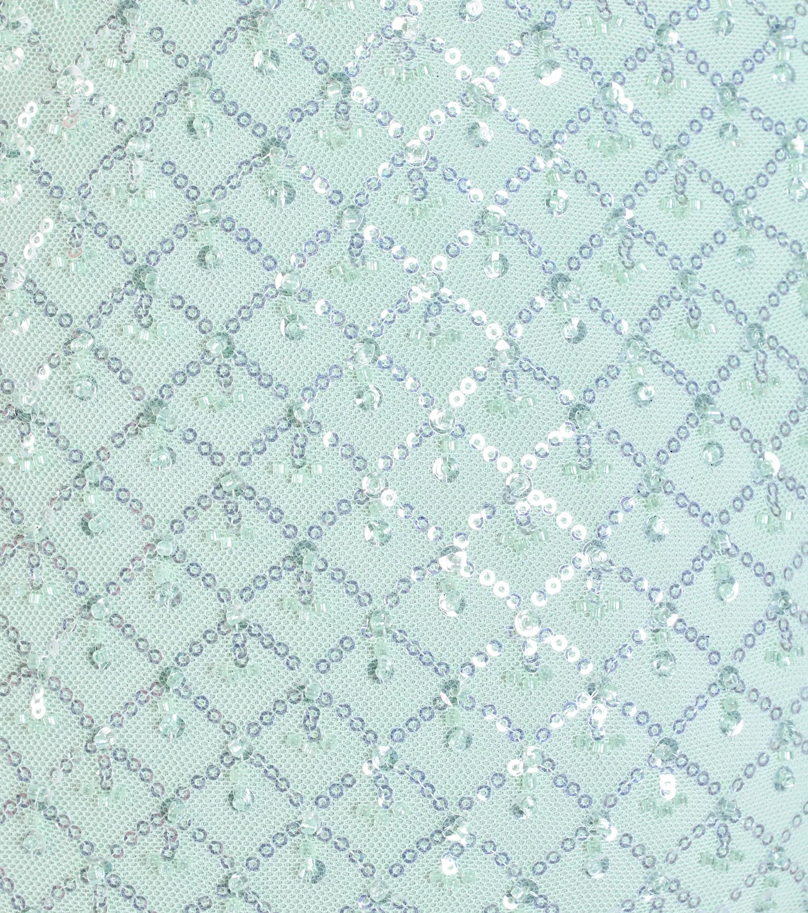 Brenna Halter Mermaid Sequin Formal Dress - SAGE
