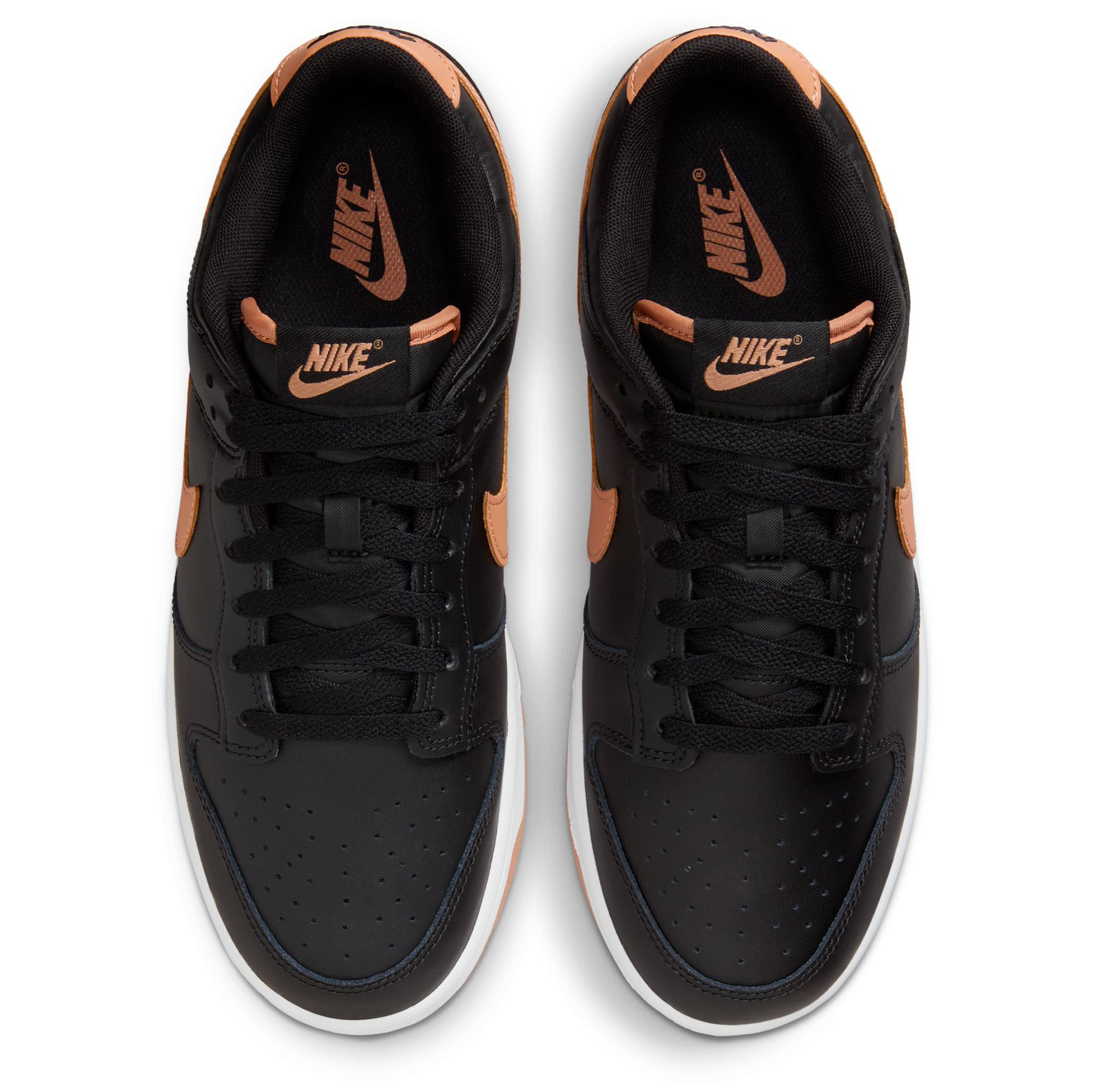 Nike Dunk Low - Black/Amber Brown-Black-White