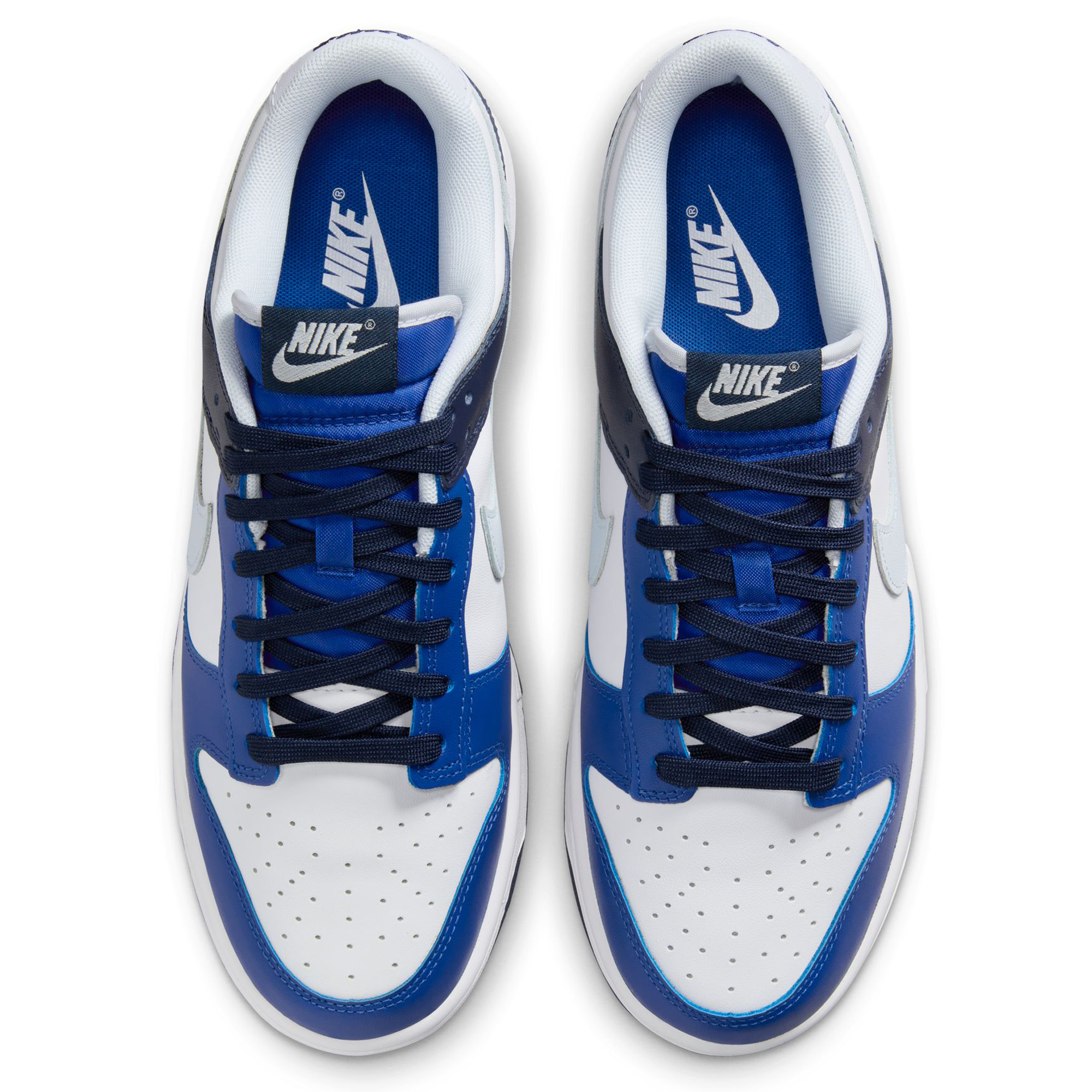 Nike Dunk Low - White/Football Grey-Game Royal