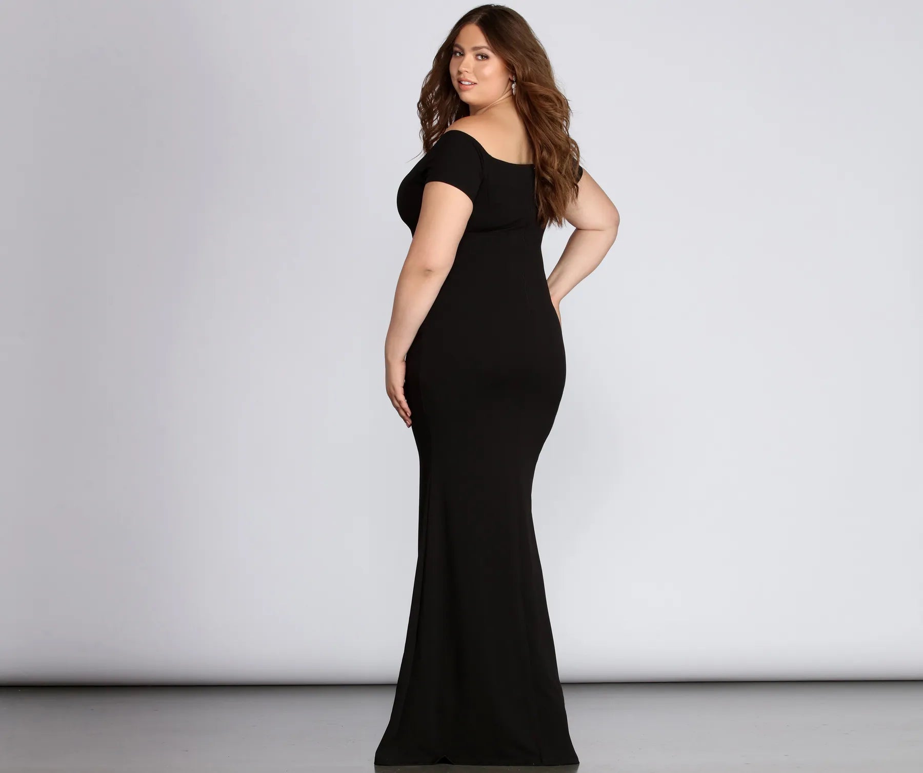 Plus Roxy Sweetheart Dress - BLACK