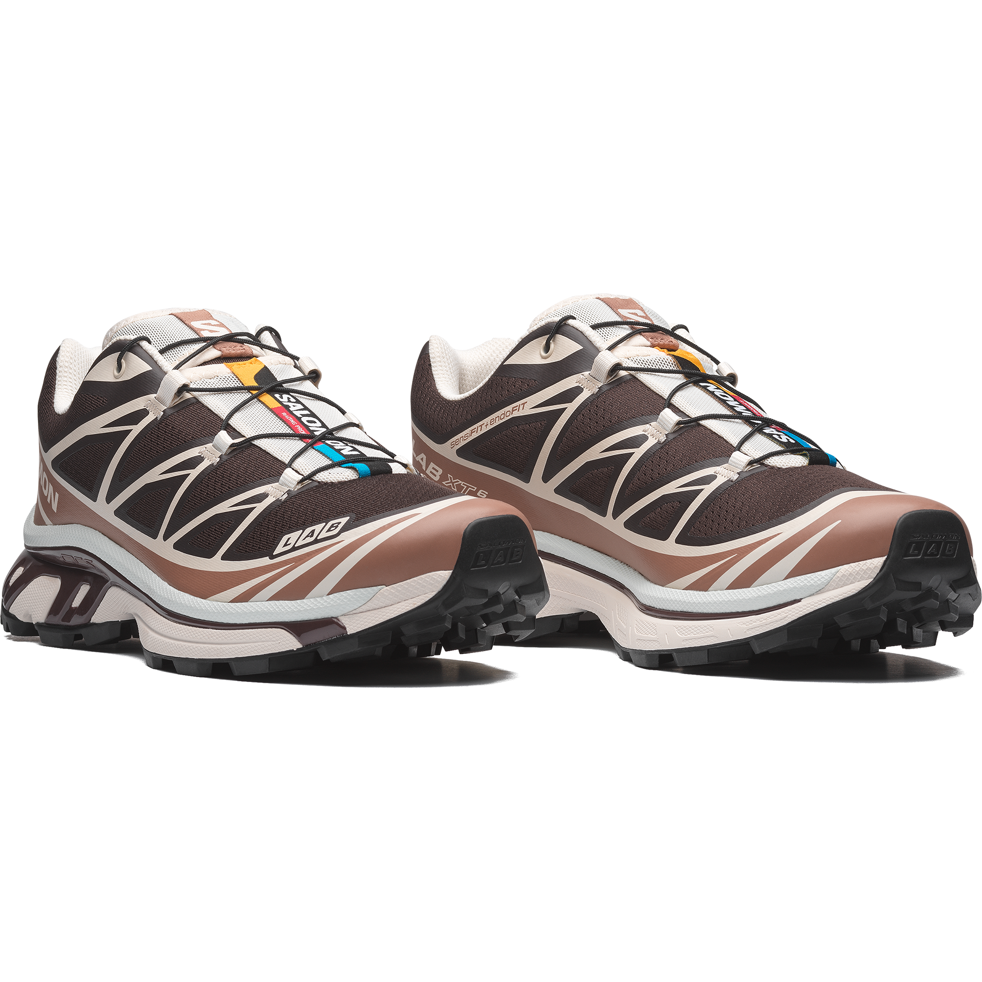 Salomon XT-6 — Black Coffee / Burro / Bitter Chocolate — GhostProductImage 3