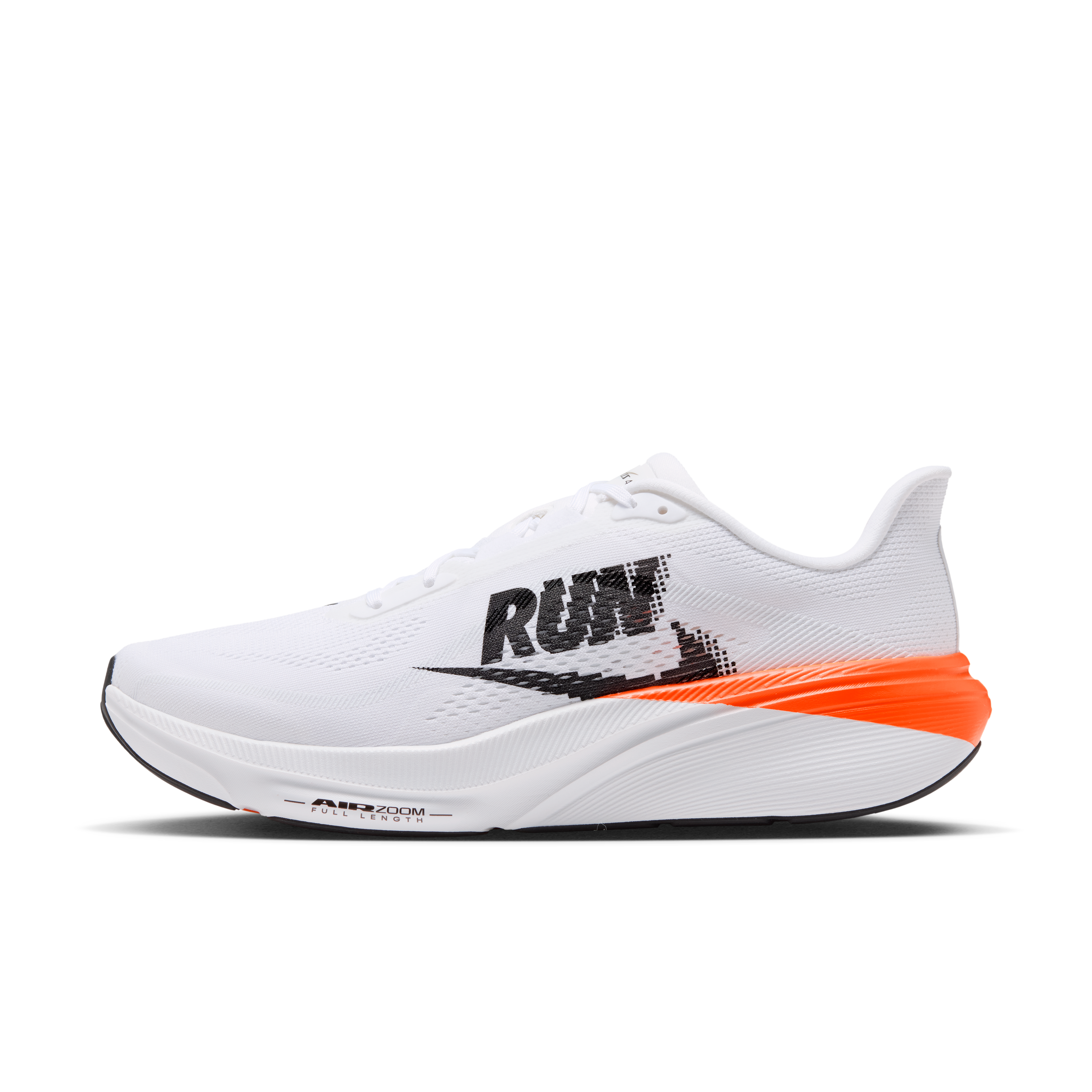 Nike Pegasus 42 Men's Road Running Shoes — White/White/Total Orange/Black — Regular