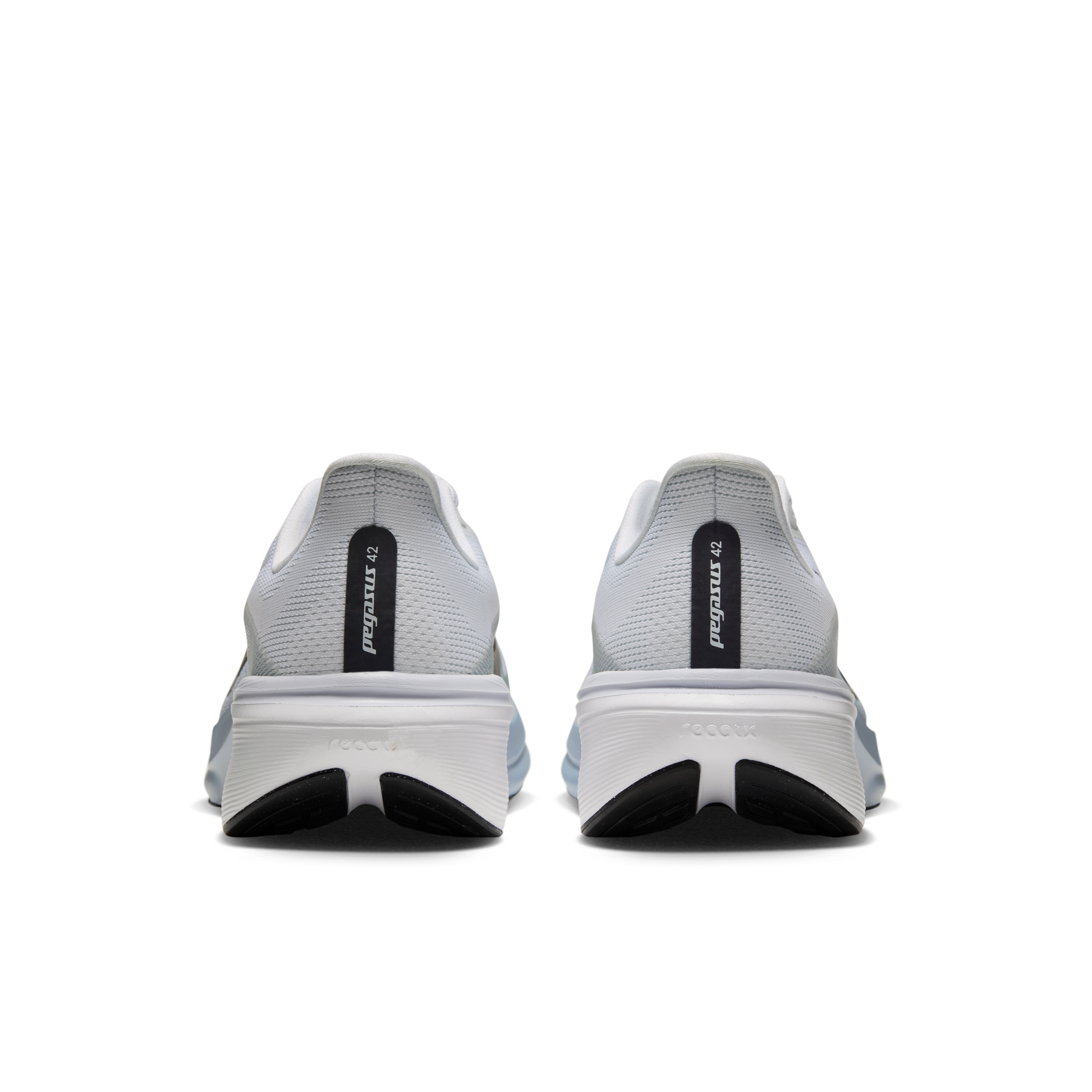 Nike Pegasus 42 Men's Road Running Shoes — White/Football Grey/Black/Gridiron — Regular