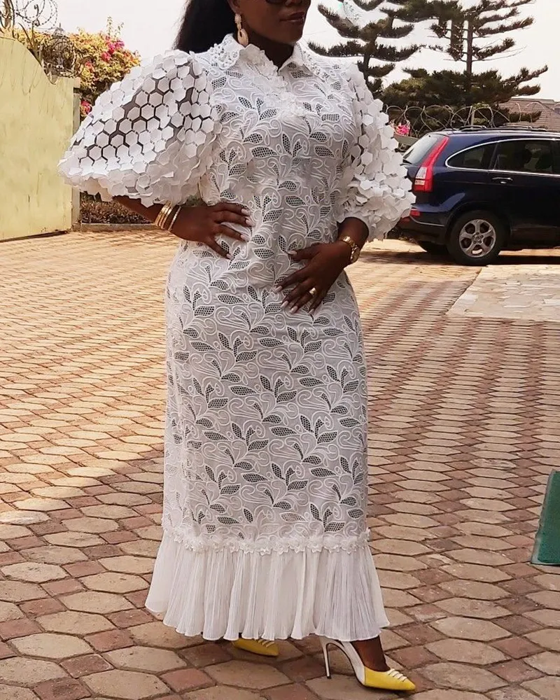 Versatile Elegant Print Women's Dress - Same As Photo
