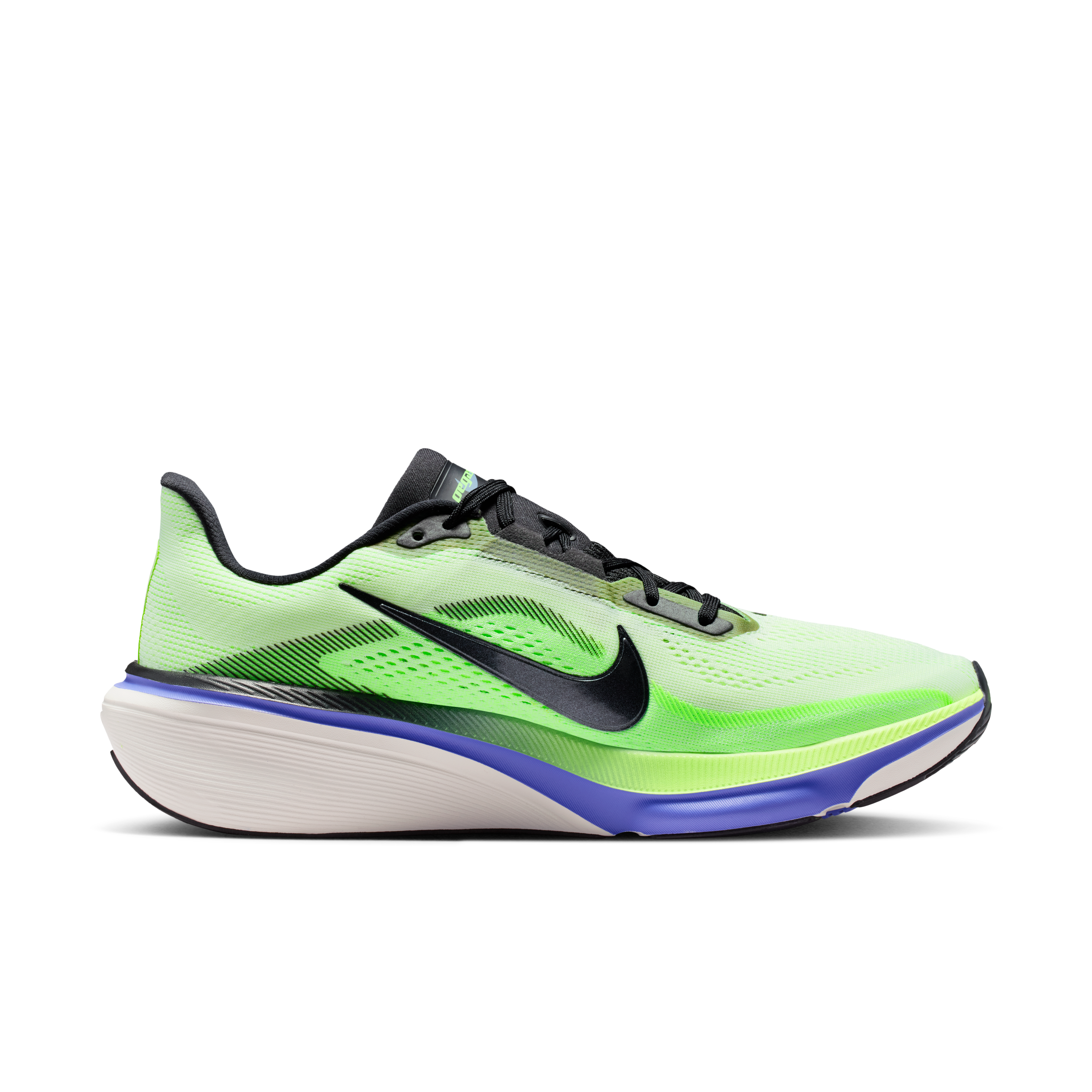 Nike Pegasus 42 Men's Road Running Shoes — Volt Tint/Sapphire/Lime Blast/Black Spruce — Regular