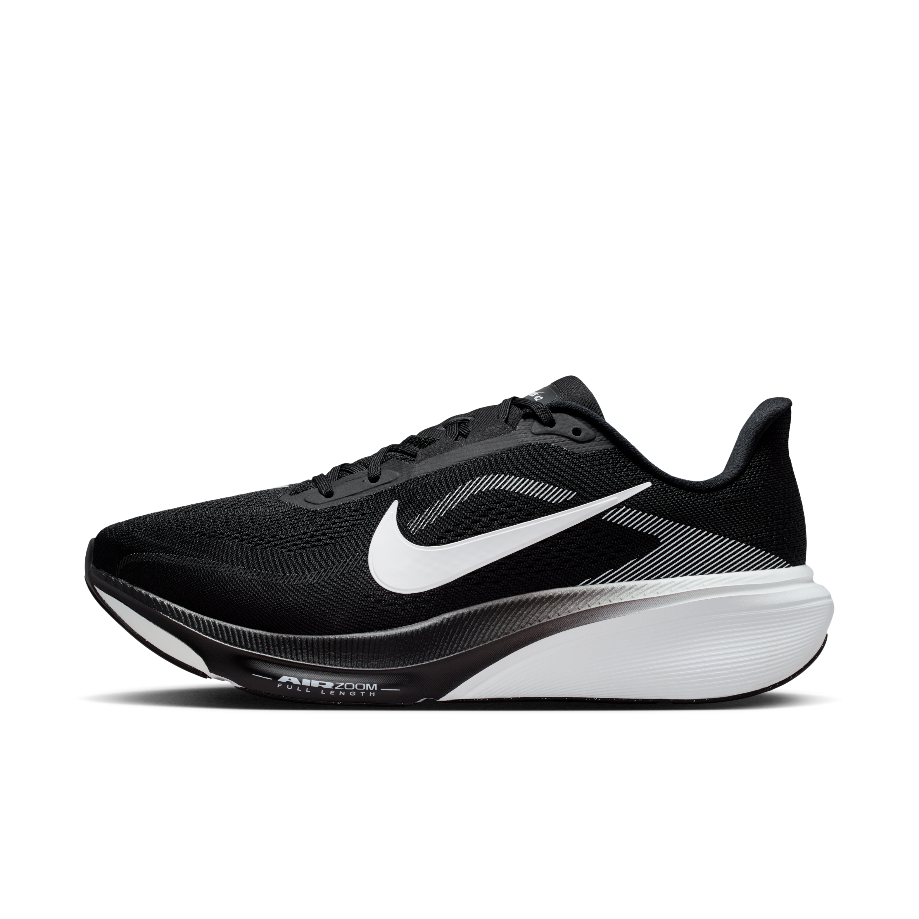 Nike Pegasus 42 Men's Road Running Shoes (Wide) — Black/Photon Dust/White — Wide
