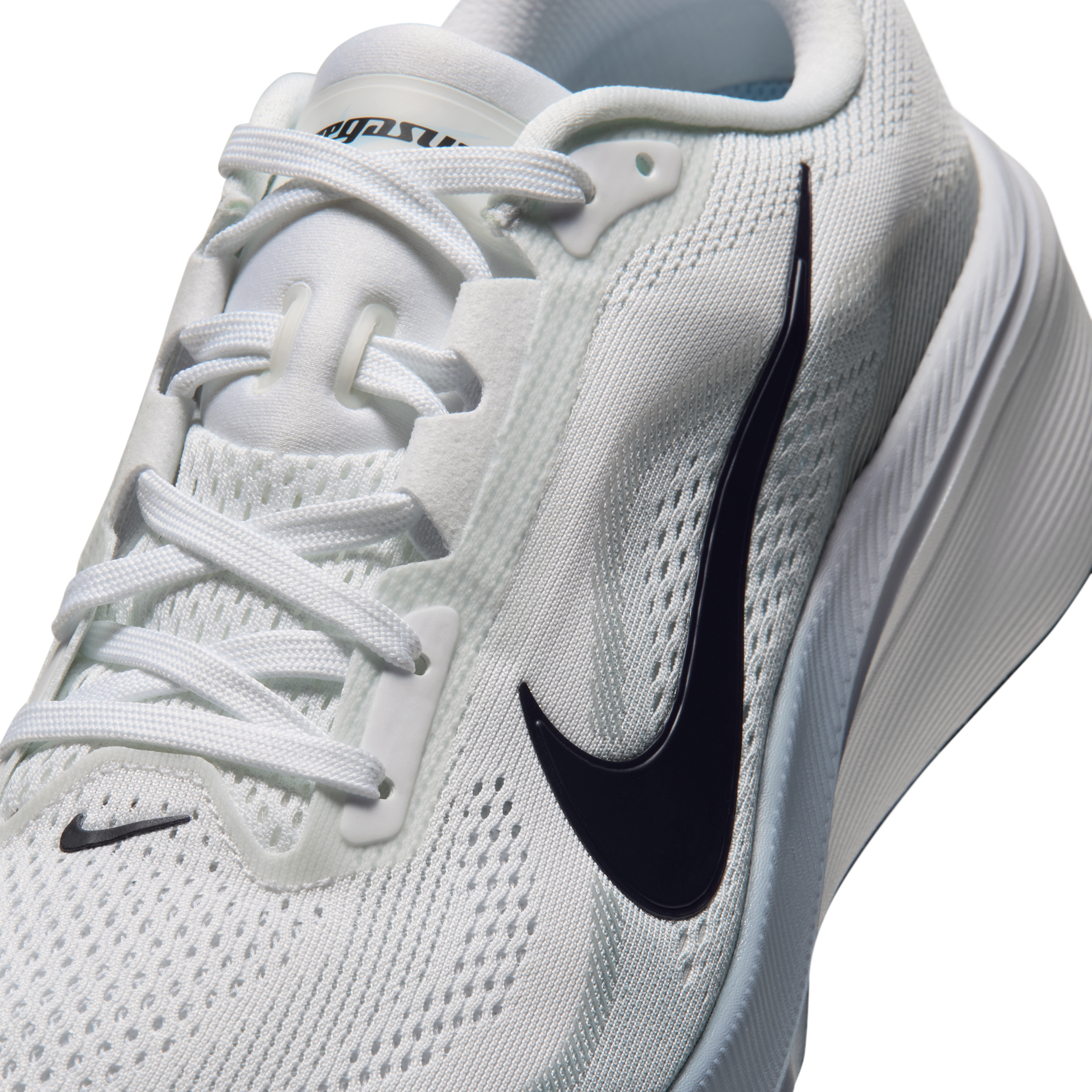 Nike Pegasus 42 Men's Road Running Shoes — White/Football Grey/Black/Gridiron — Regular