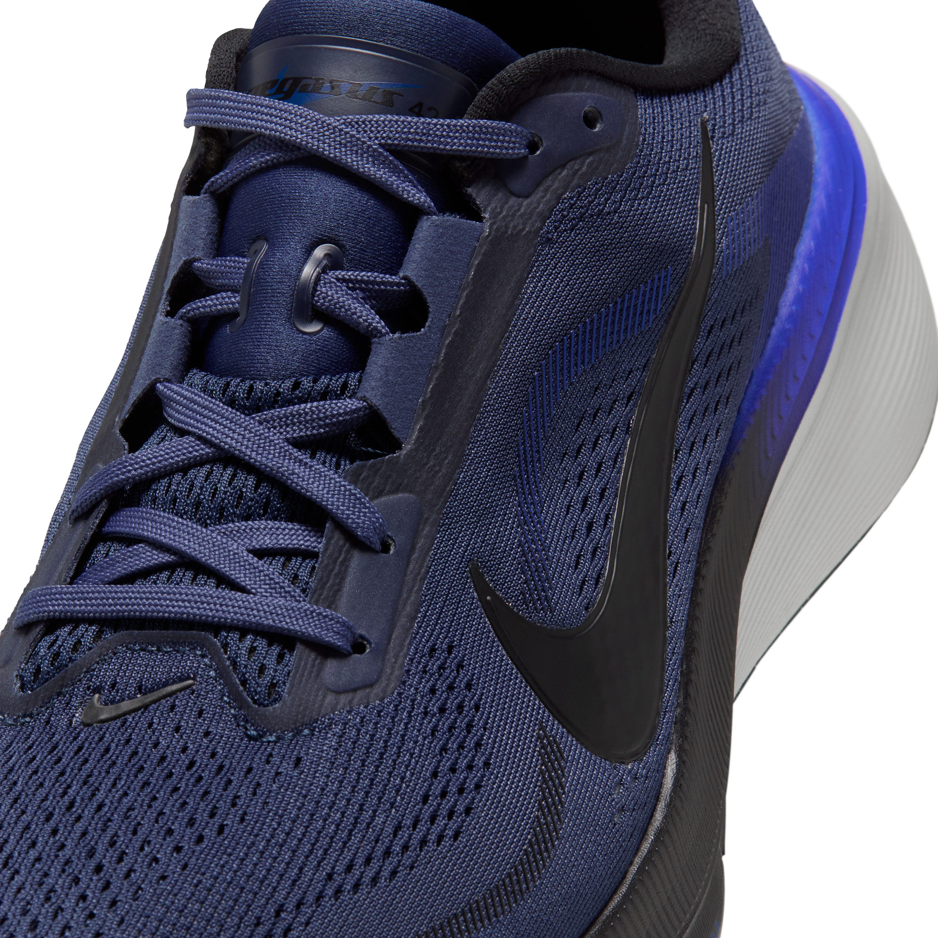 Nike Pegasus 42 Men's Road Running Shoes — Dark Slate/Grey Mist/Racer Blue/Black — Regular