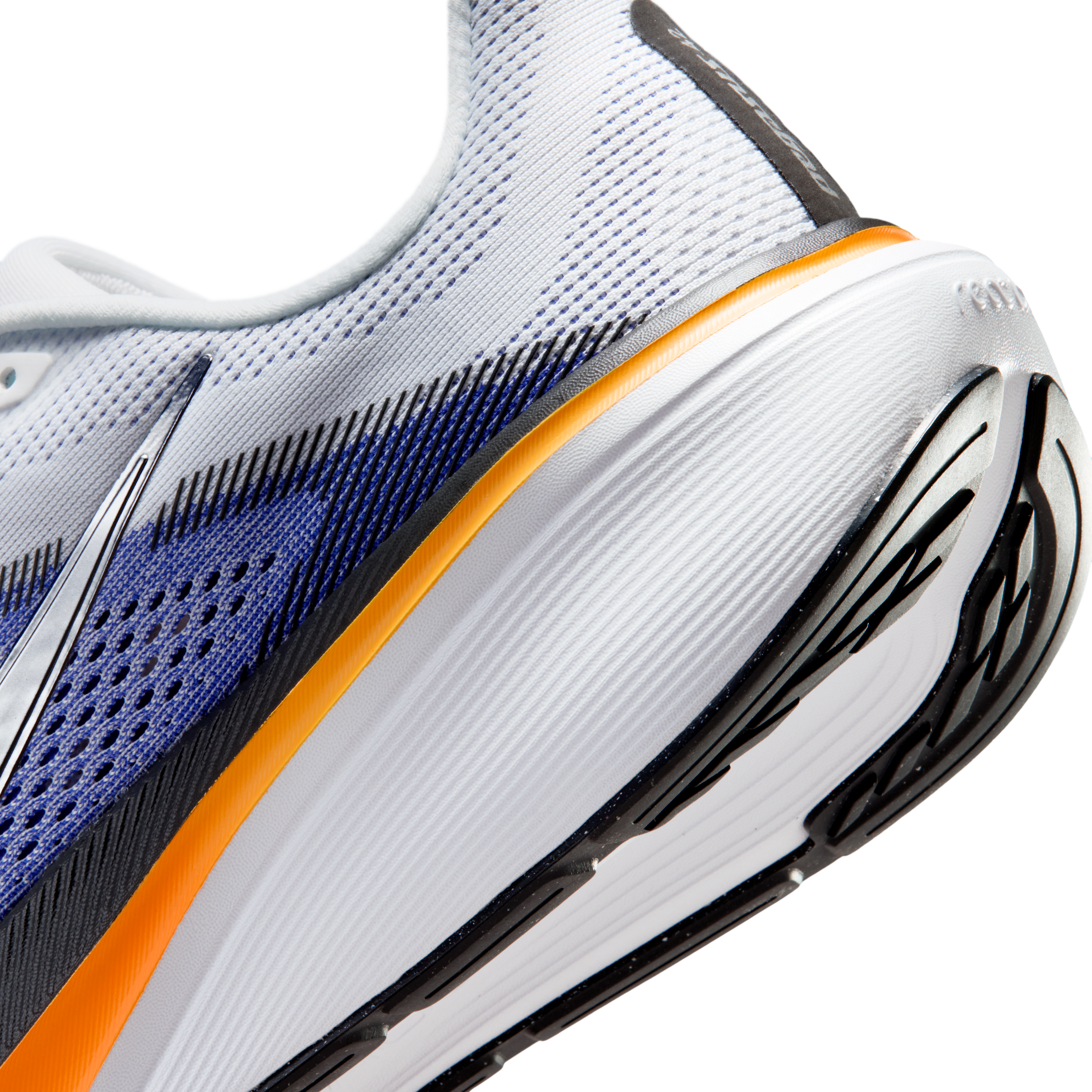 Nike Pegasus 42 Men's Road Running Shoes — White/Lapis/Total Orange/Metallic Silver — Regular