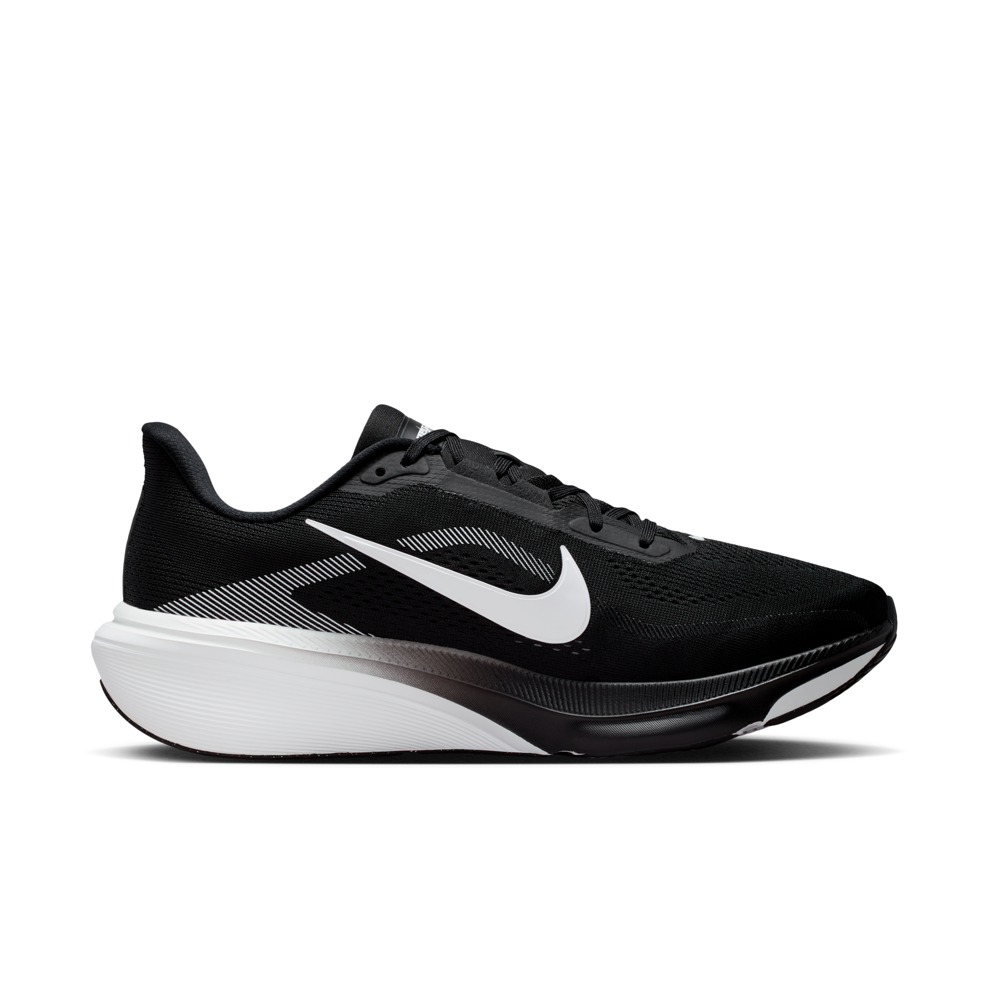 Nike Pegasus 42 Men's Road Running Shoes (Wide) — Black/Photon Dust/White — Wide