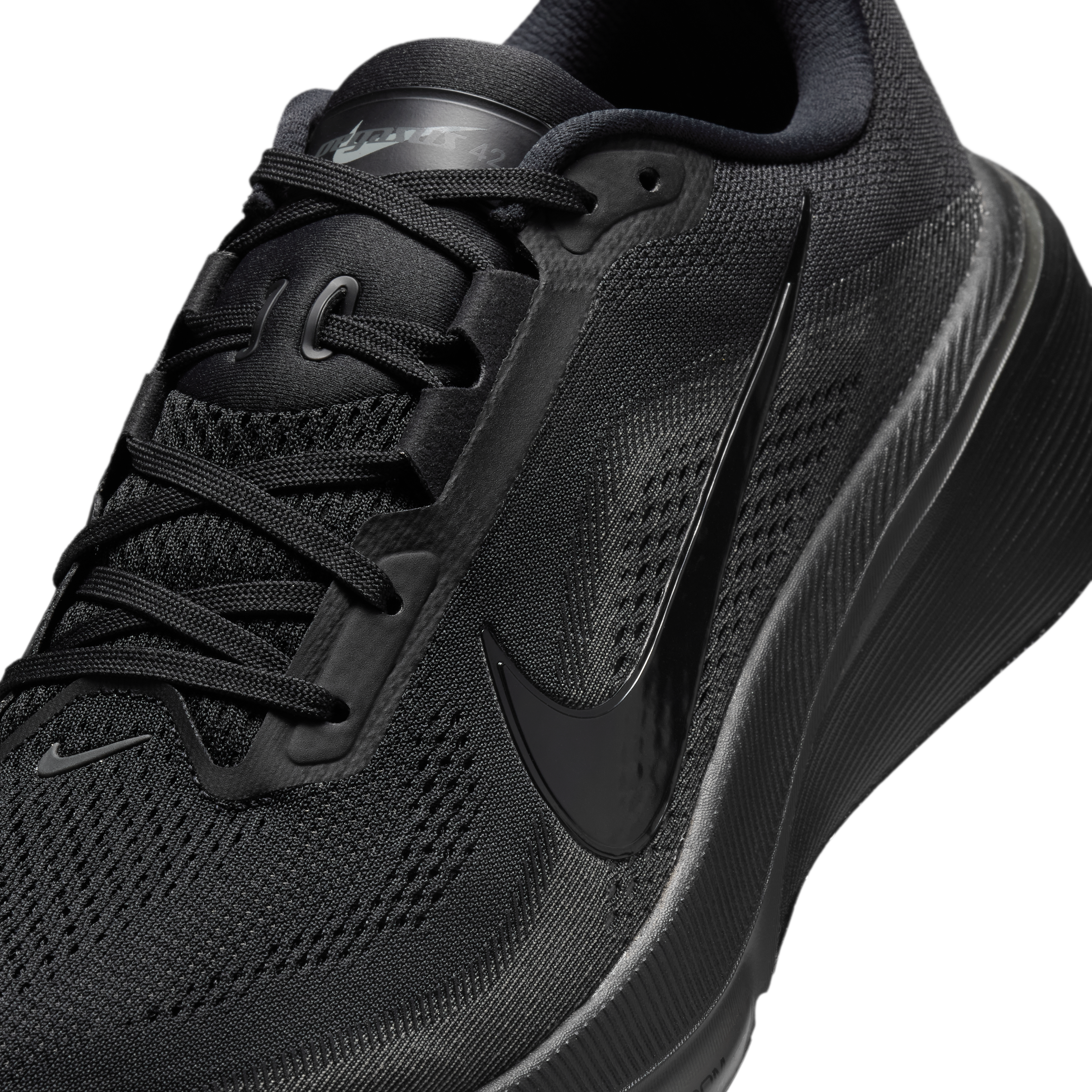 Nike Pegasus 42 Men's Road Running Shoes — Black/Anthracite/Black — Regular