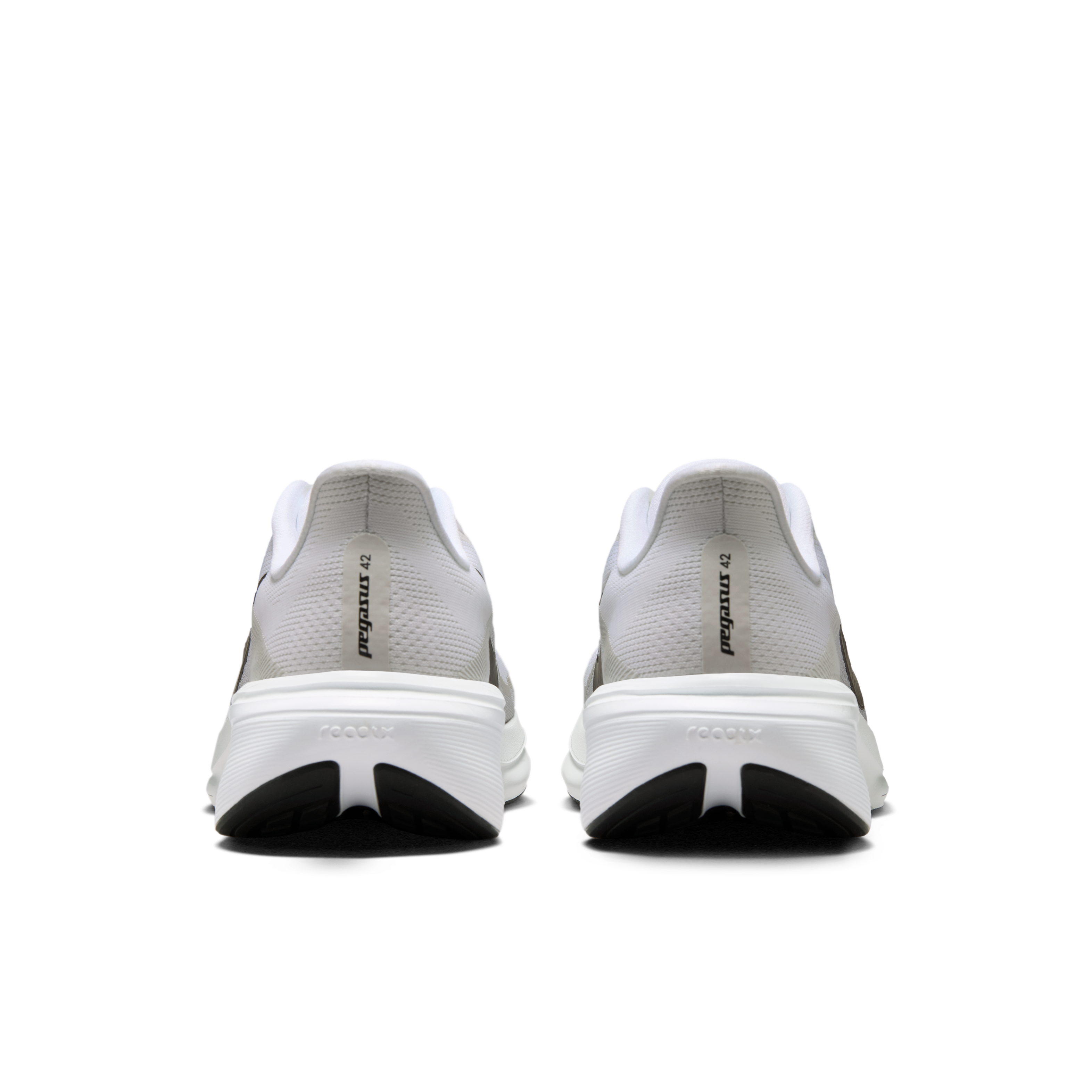 Nike Pegasus 42 Men's Road Running Shoes — White/Photon Dust/Black — Regular