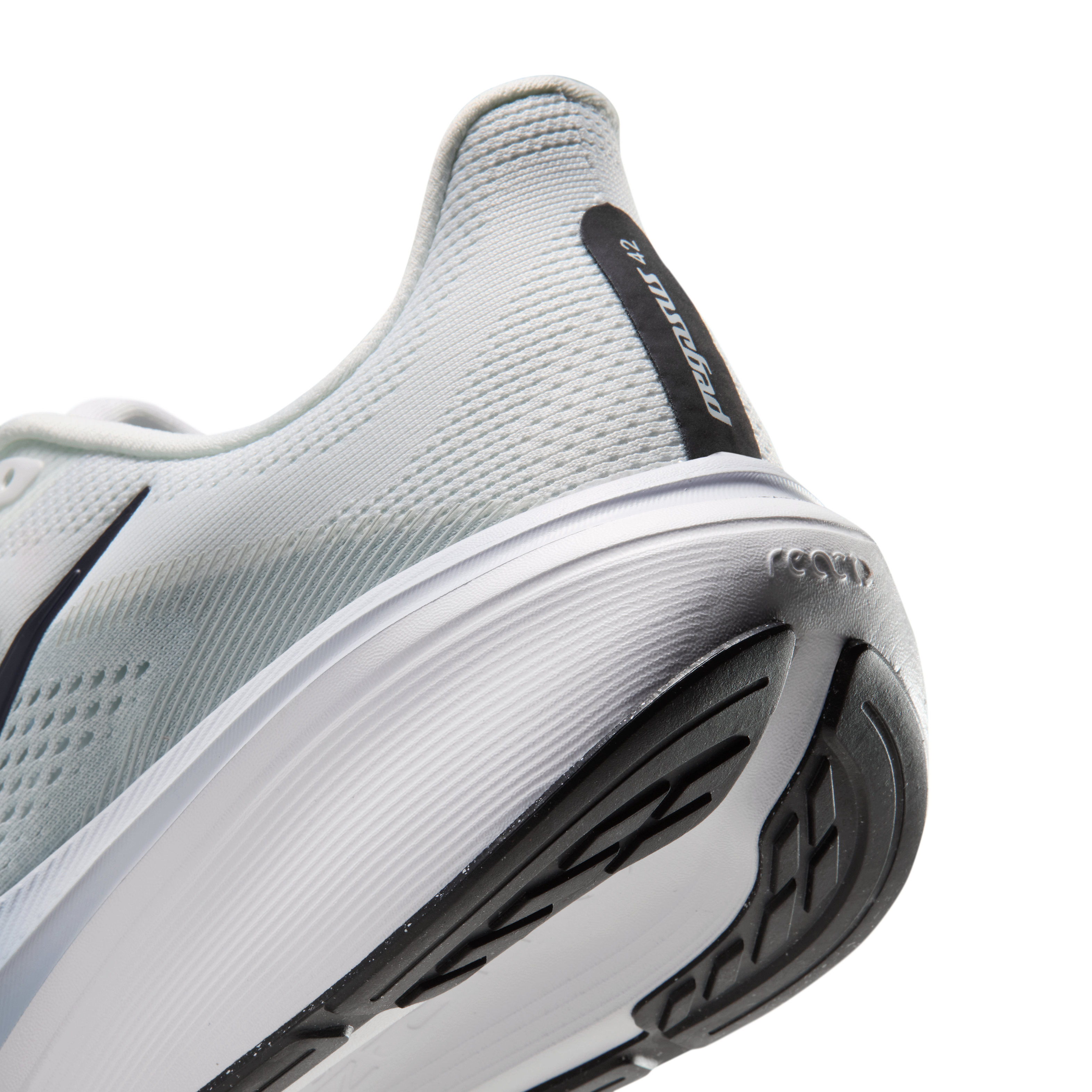Nike Pegasus 42 Men's Road Running Shoes — White/Football Grey/Black/Gridiron — Regular