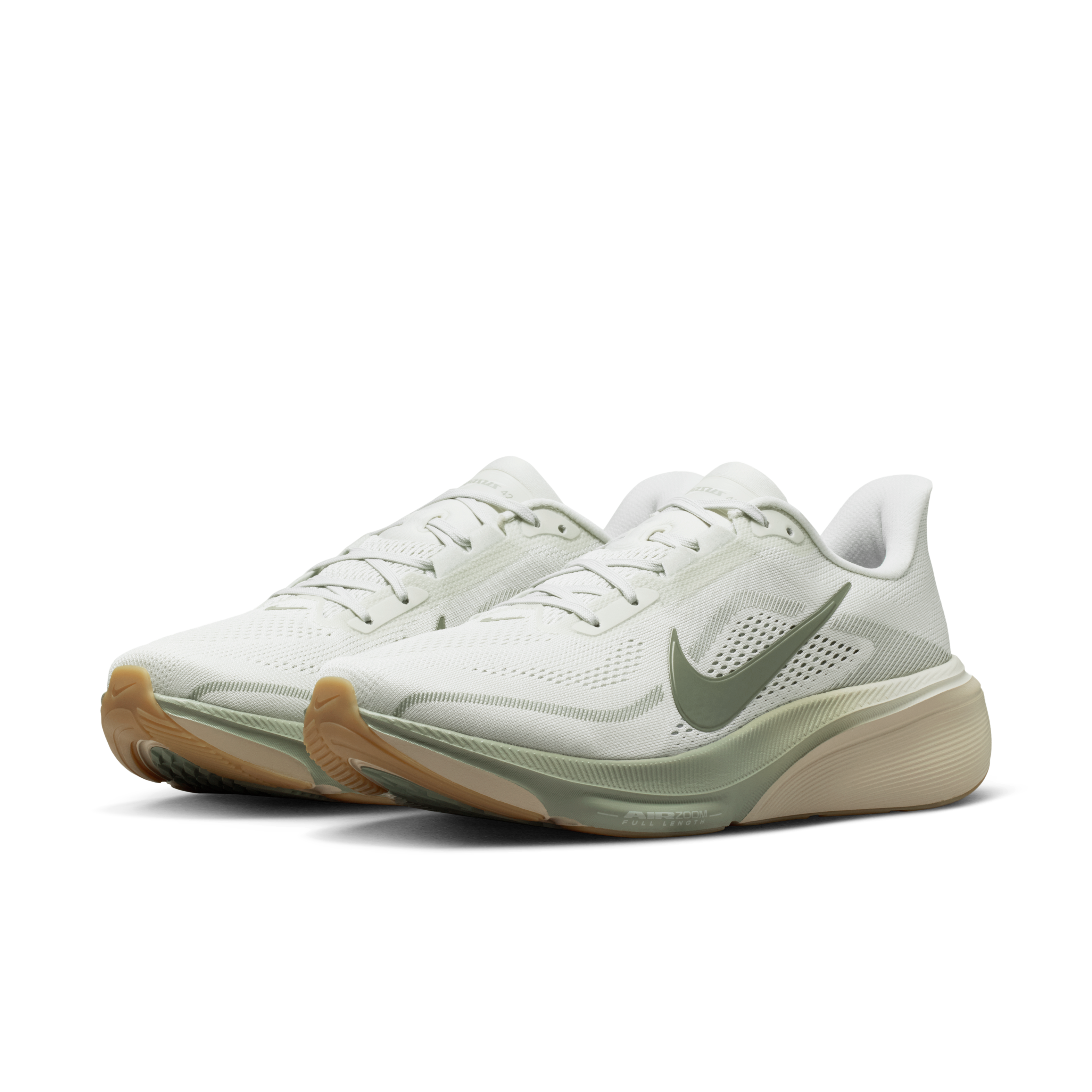 Nike Pegasus 42 Men's Road Running Shoes — Spruce Aura/Pale Ivory/Sanddrift/Jade Horizon — Regular