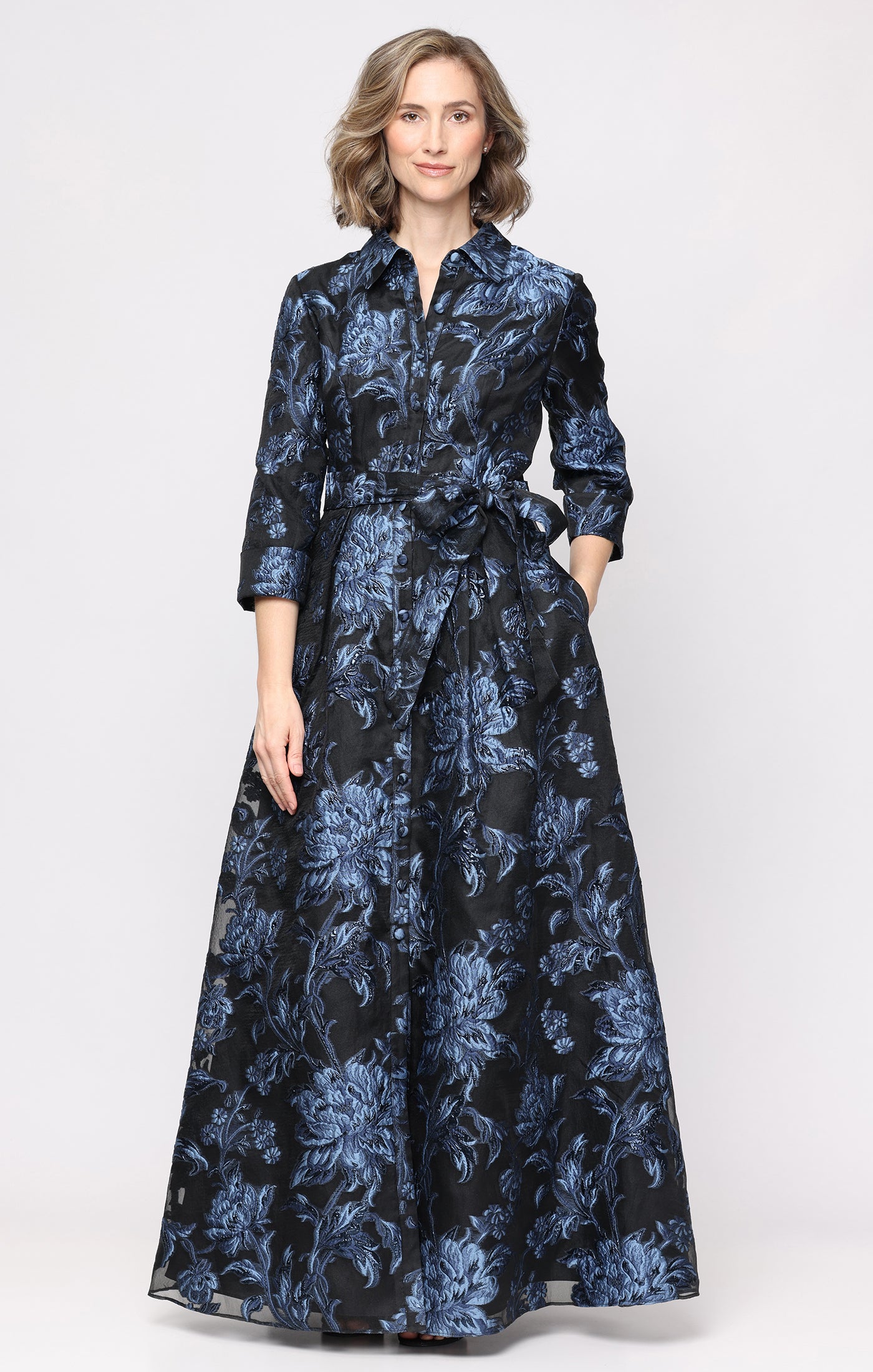 black / blue