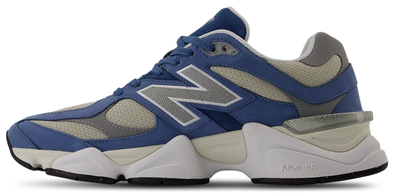 New Balance 9060 - Grey/White/Blue - U9060CTC - View 2