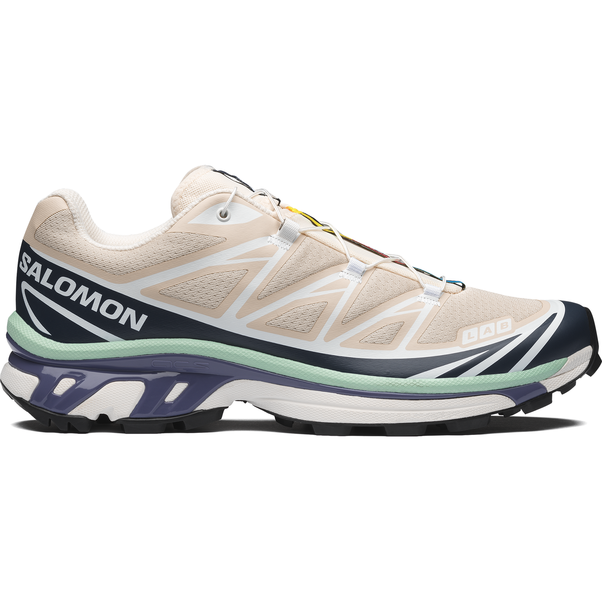 Salomon XT-6 — Tapioca / Spellbound / Lichen — GhostProductImage 1