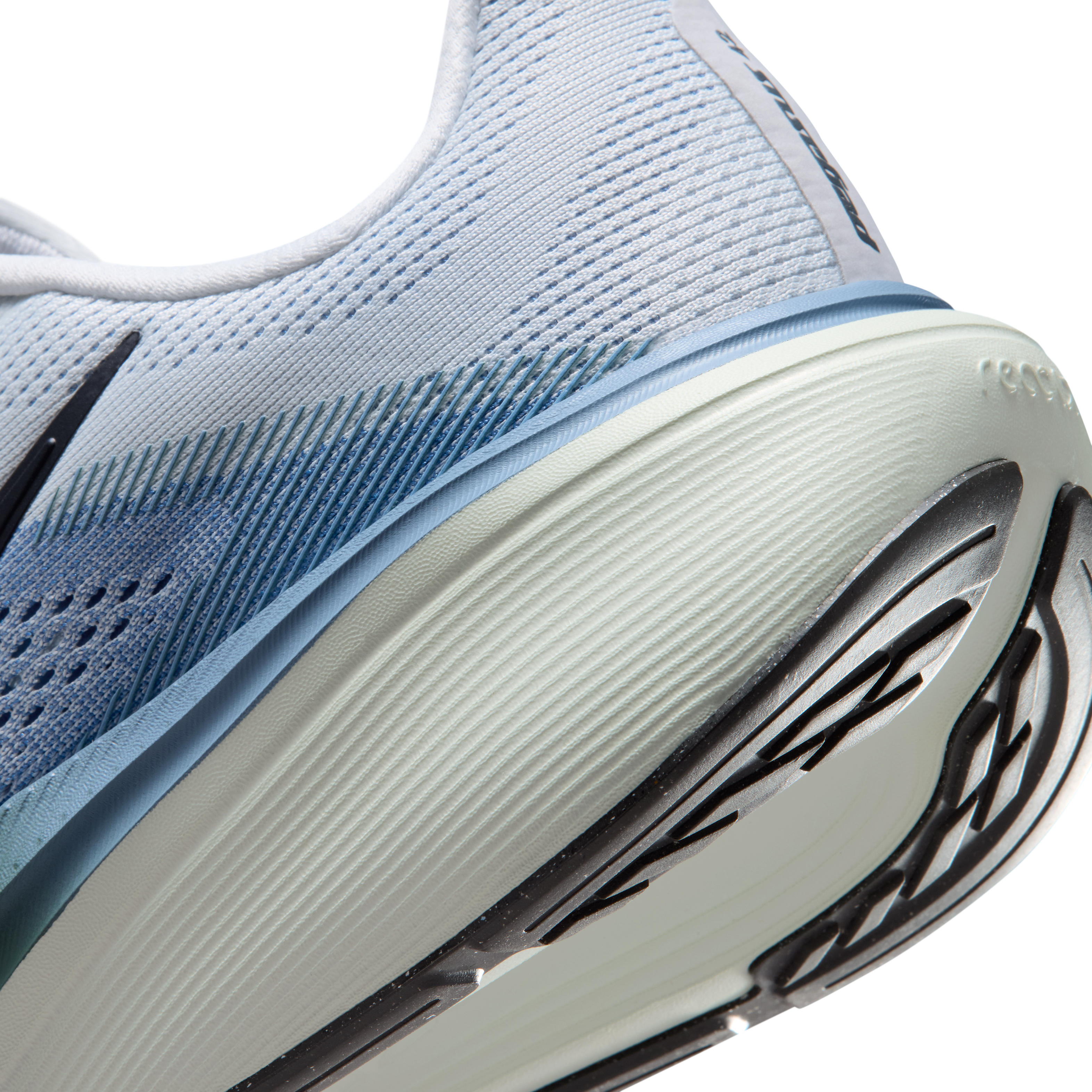 Nike Pegasus 42 Men's Road Running Shoes — Pure Platinum/Work Blue/Mineral Slate/Dark Obsidian — Regular