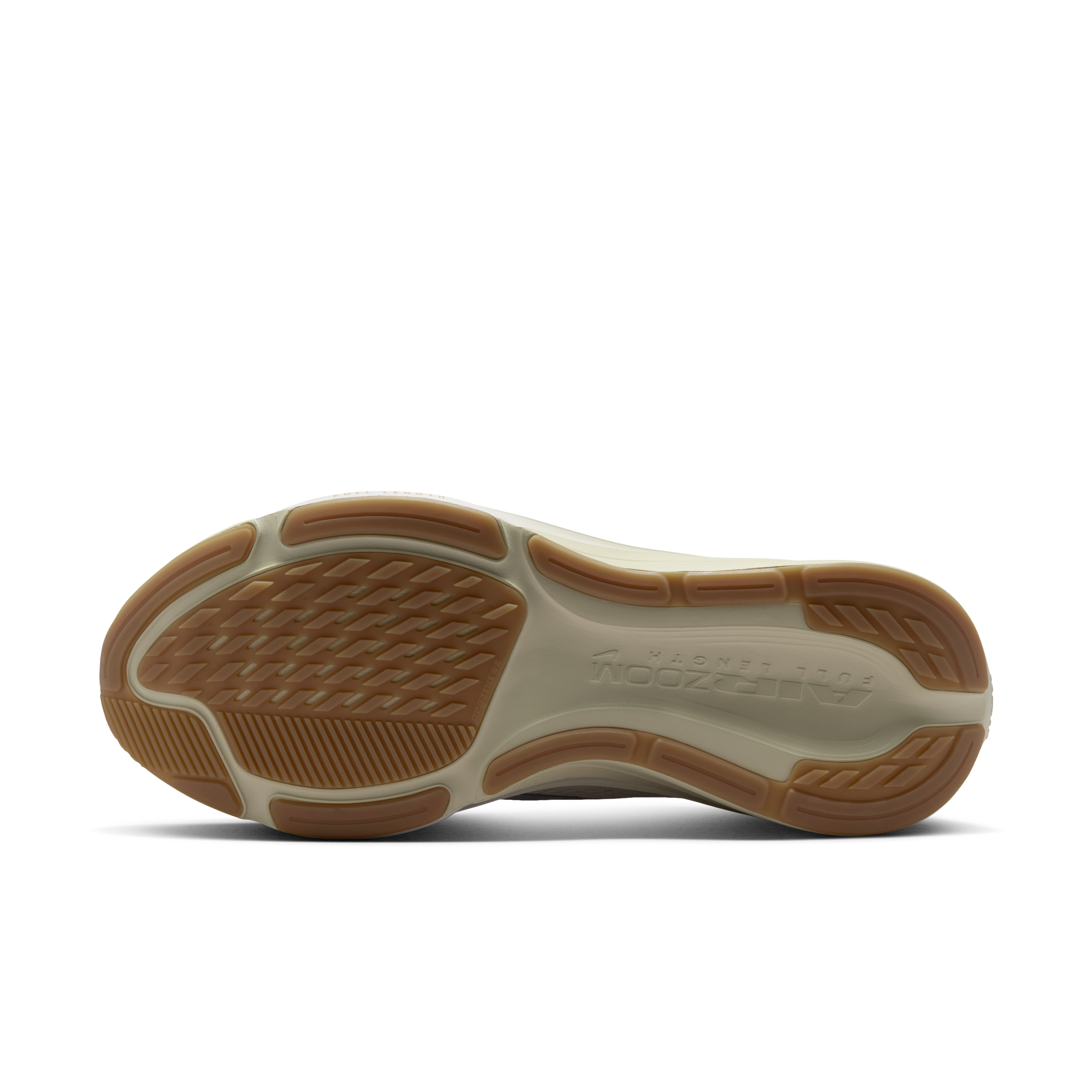 Nike Pegasus 42 Men's Road Running Shoes — Coconut Milk/Light Khaki/Gum Light Brown/Metallic Silver — Regular