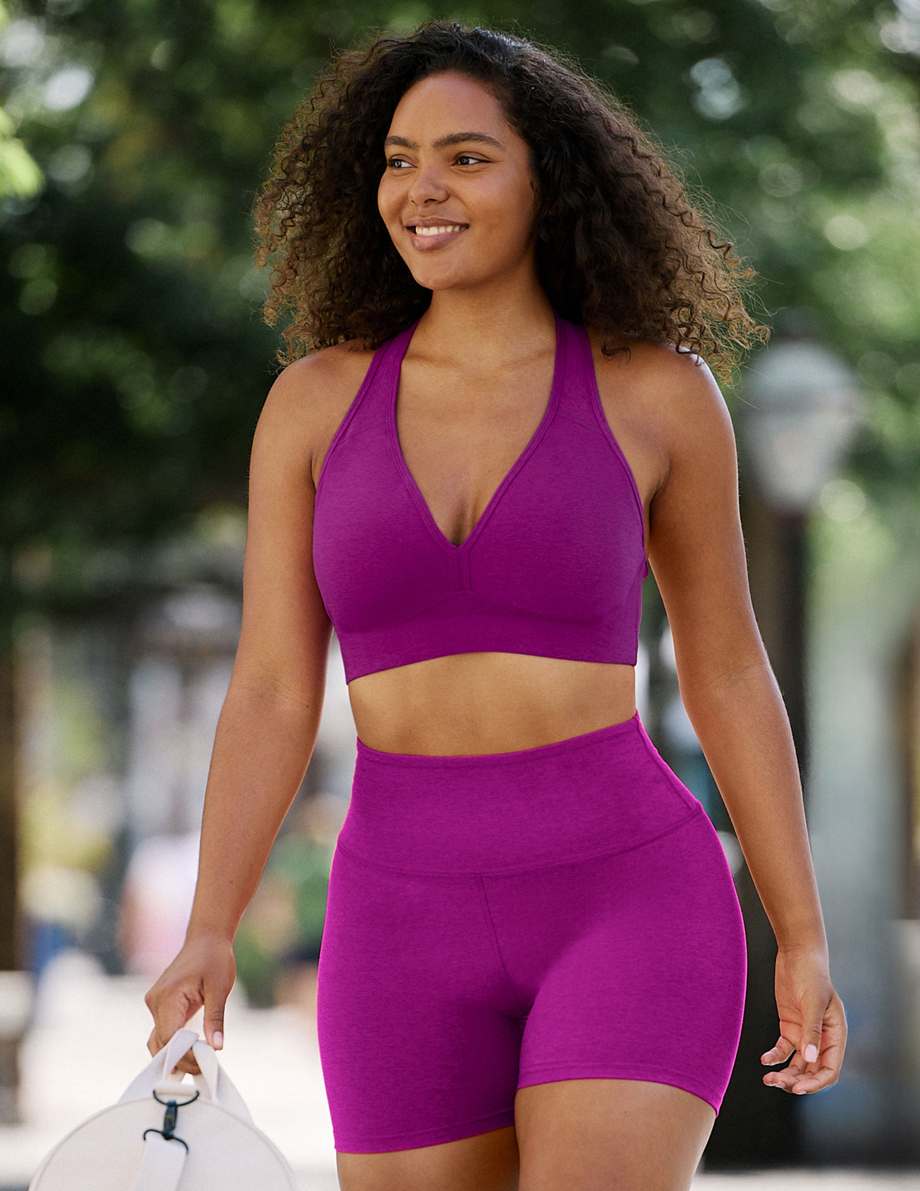 Spacedye™ Lift Your Spirits Bra - Berry Bliss Heather