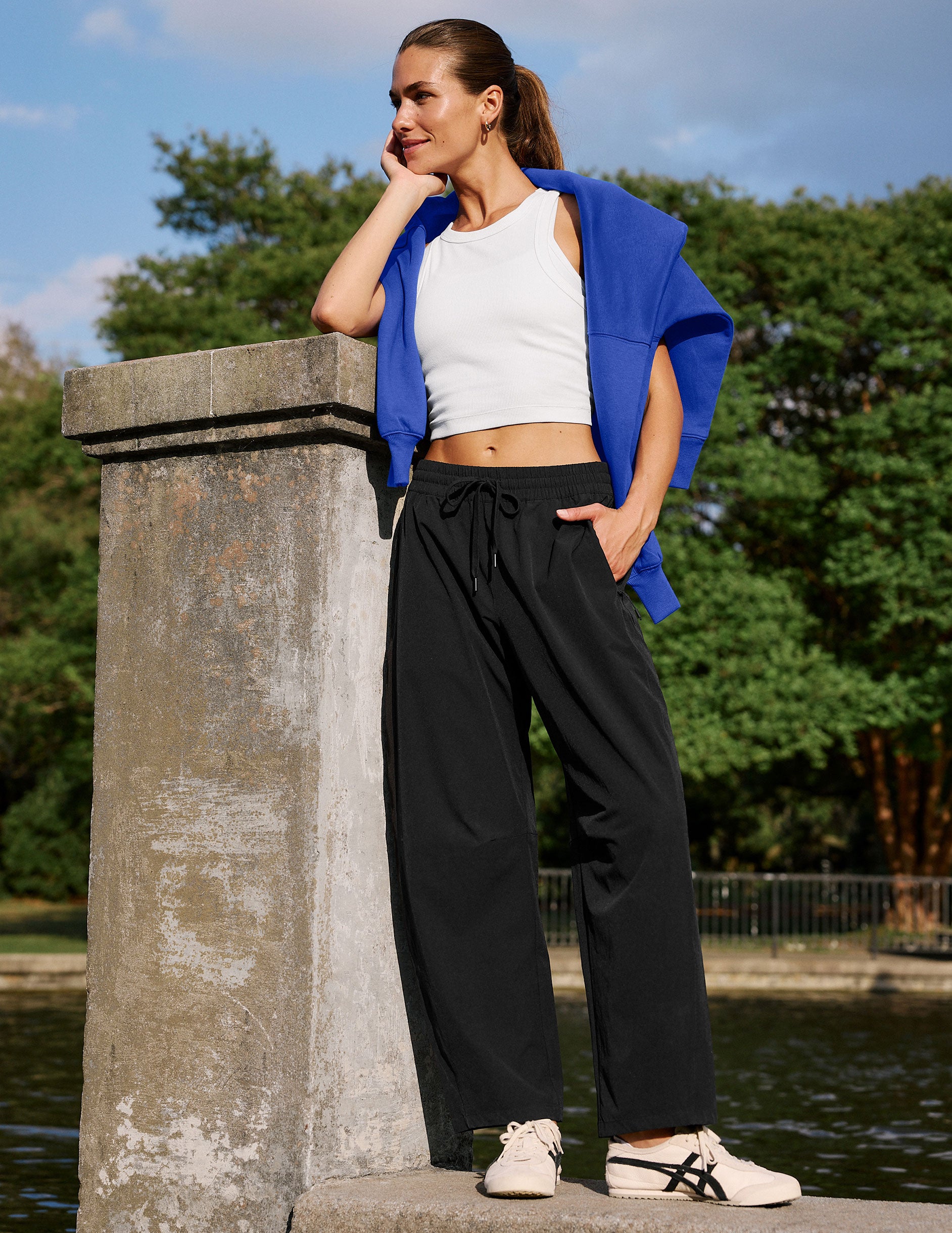 Peak Barrel Pant - Black