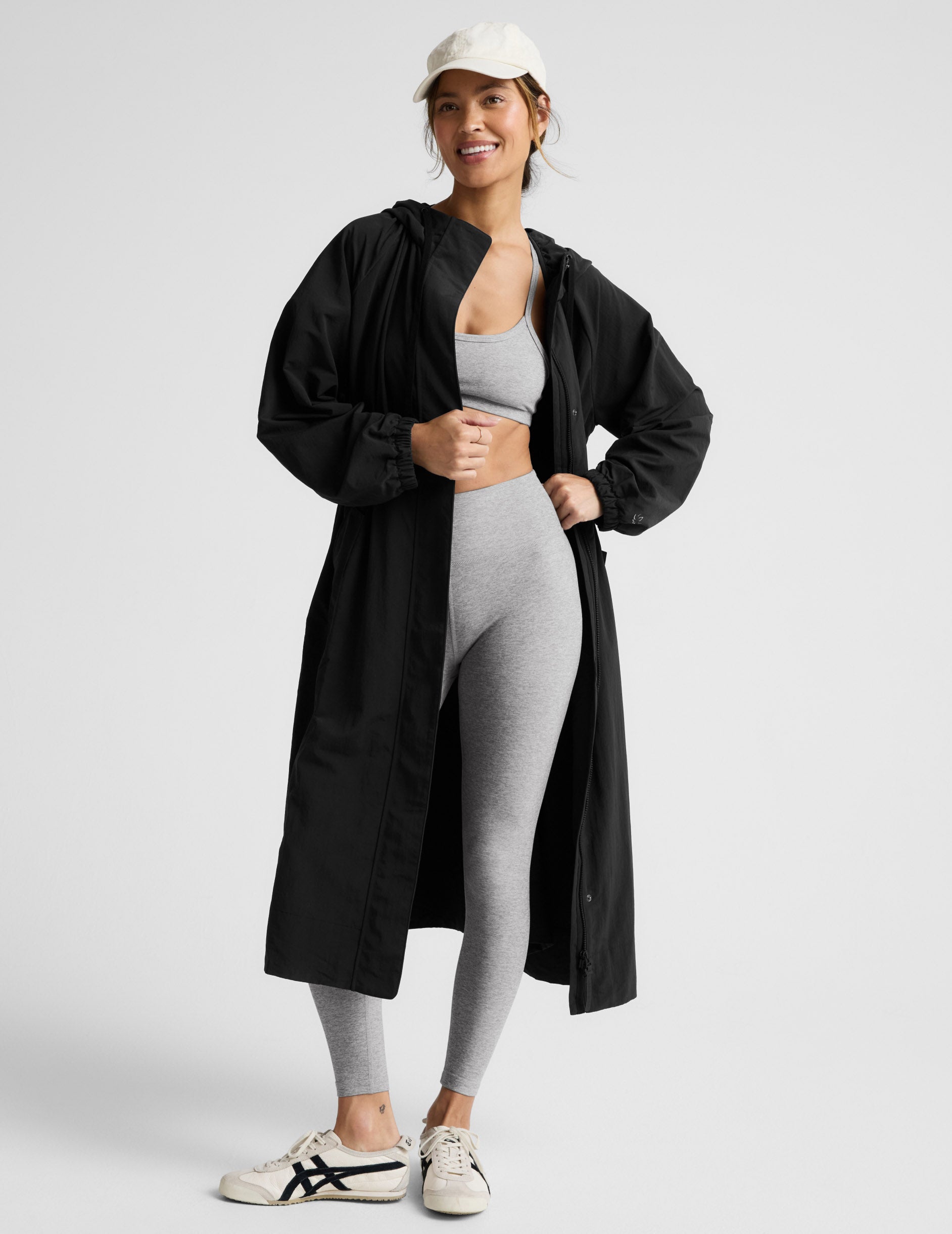 En Route Long Jacket - Black