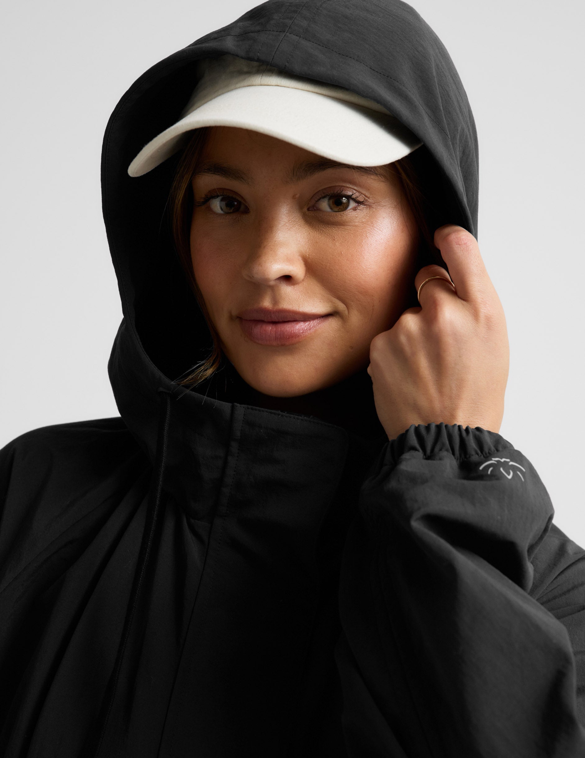 En Route Long Jacket - Black
