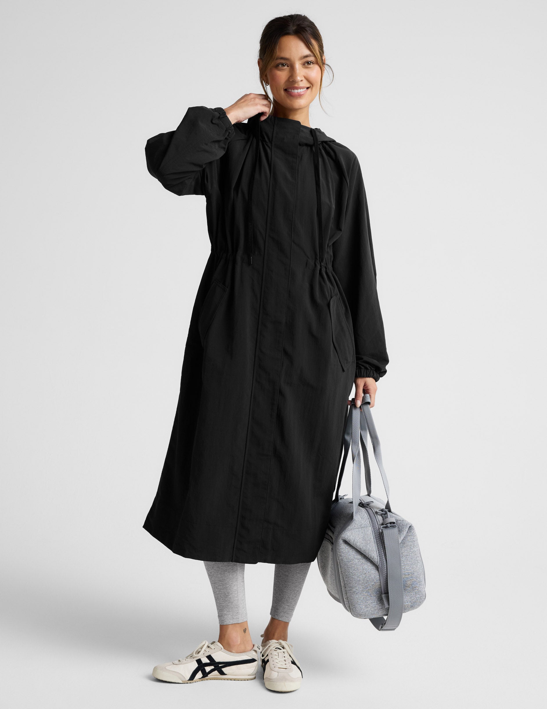 En Route Long Jacket - Black