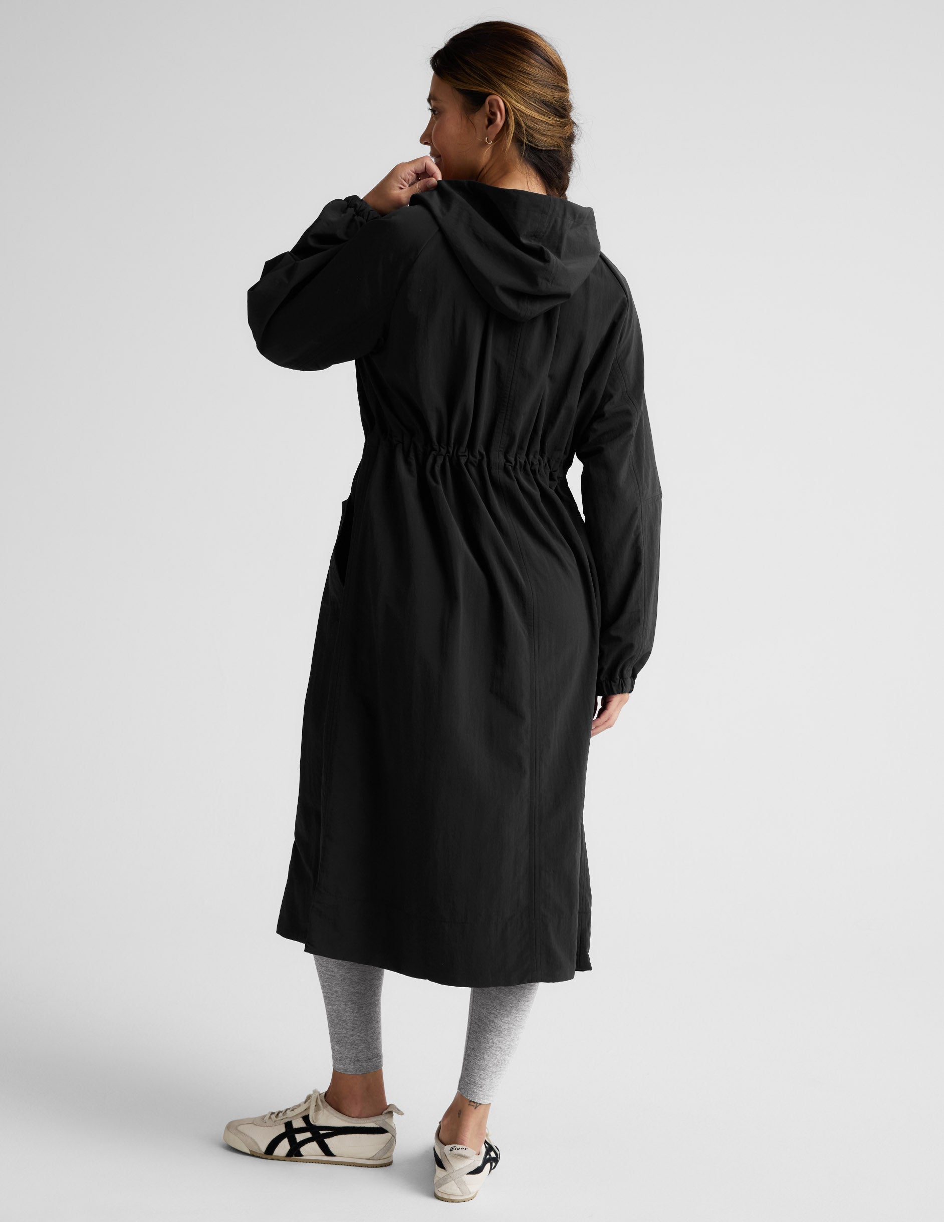 En Route Long Jacket - Black