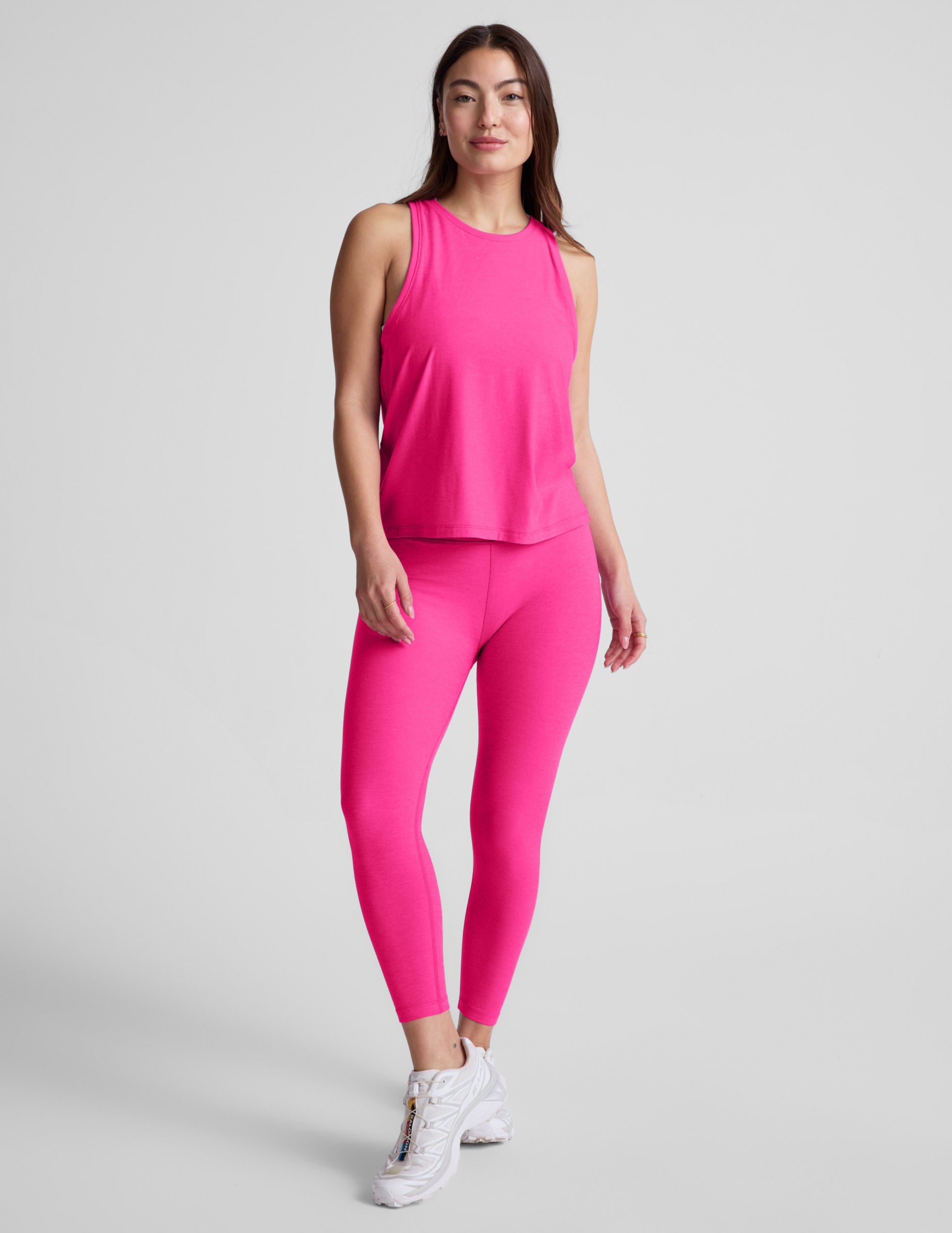 Featherweight Rebalance Tank - Pink Glow Heather