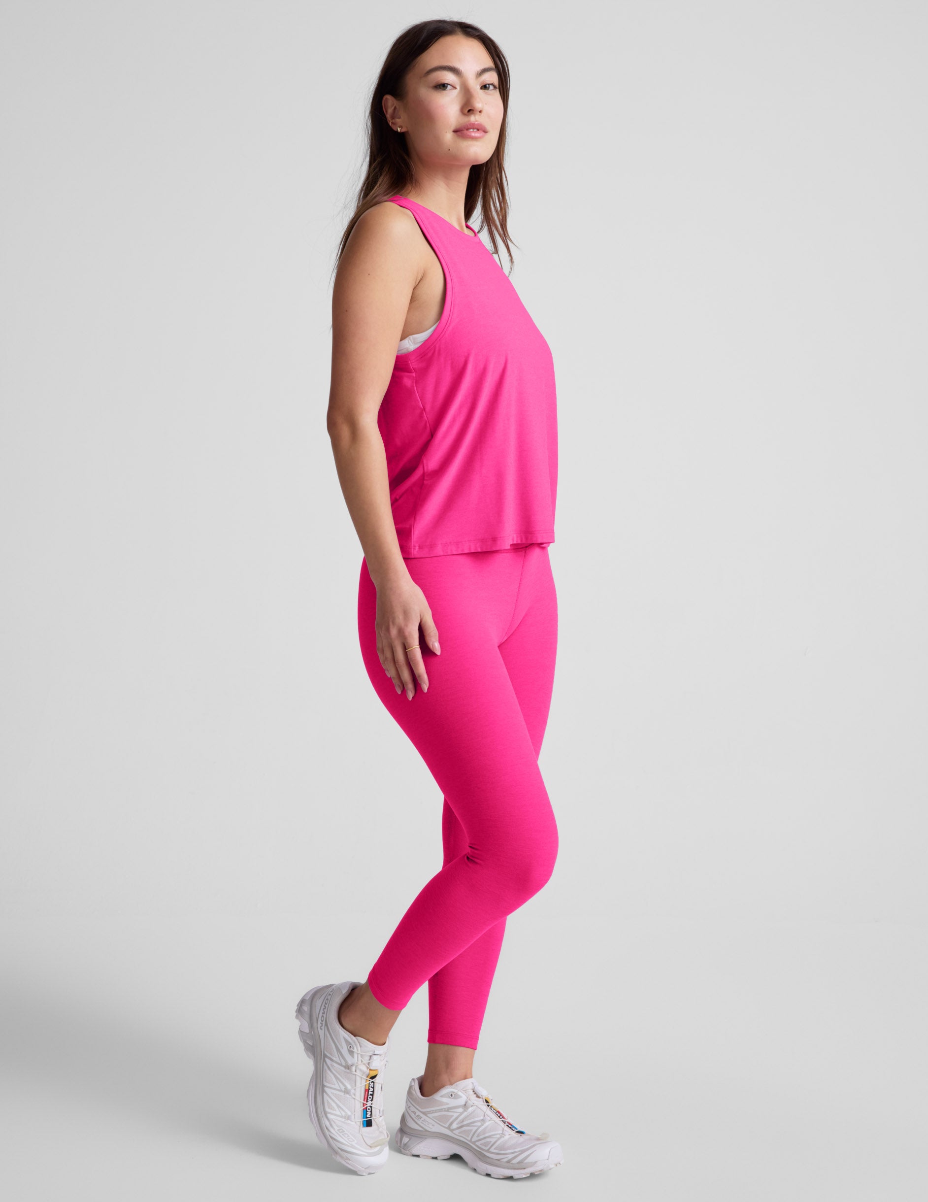 Featherweight Rebalance Tank - Pink Glow Heather