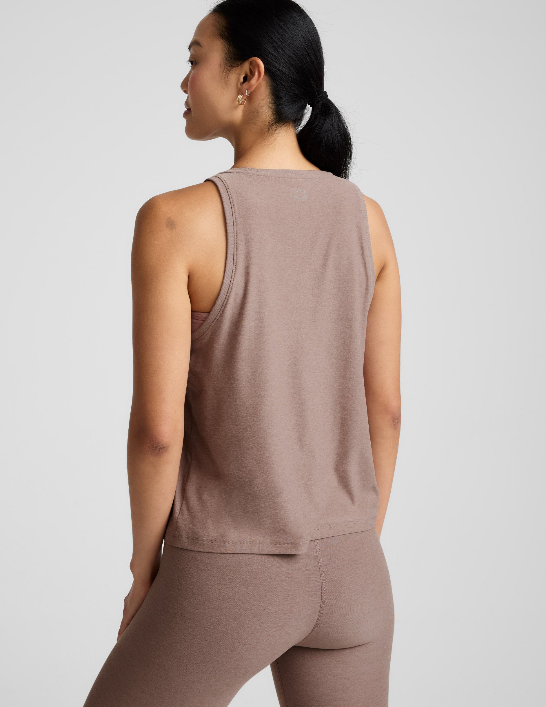 Featherweight Rebalance Tank - Rosey Taupe Heather