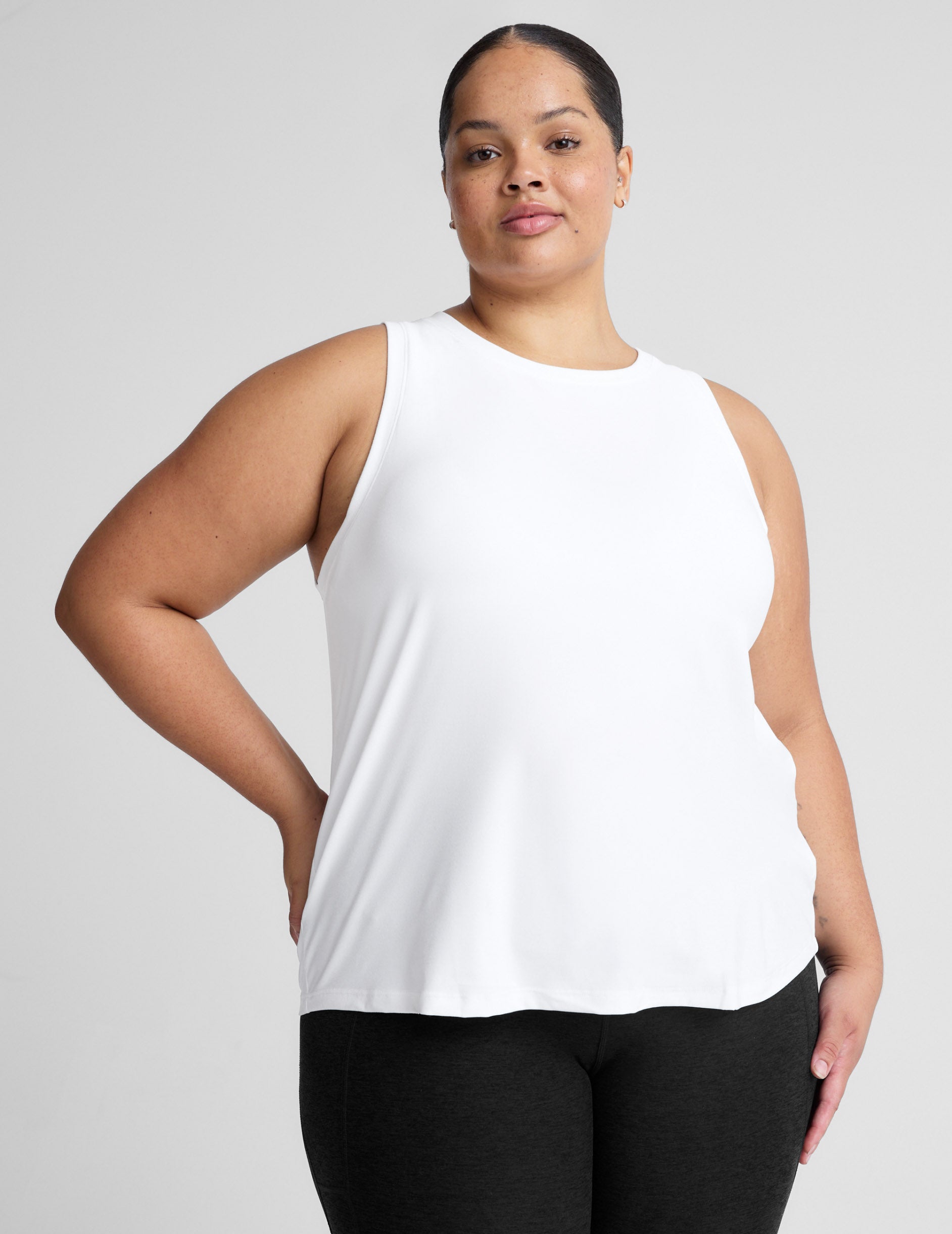 Featherweight Rebalance Tank - Cloud White