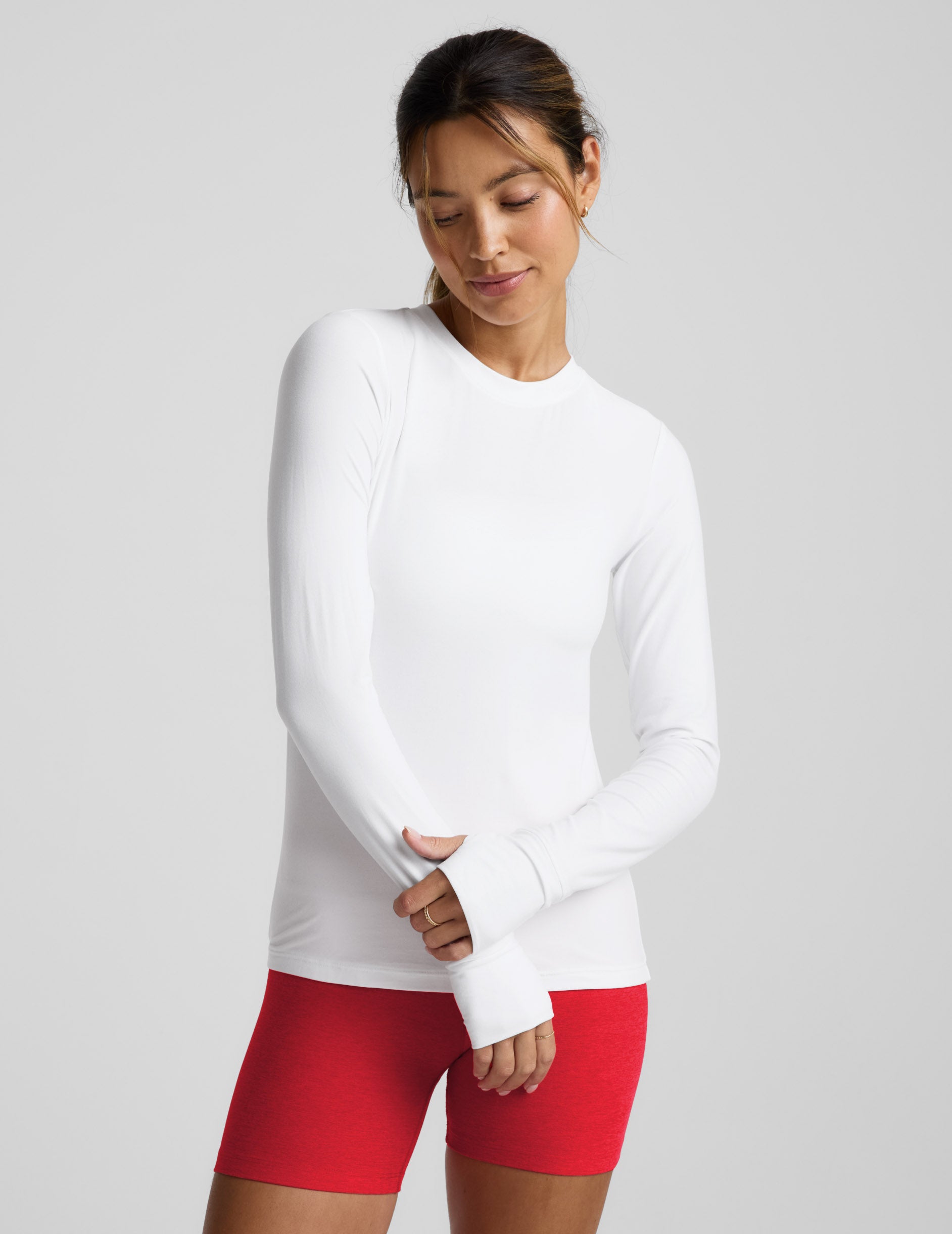 Featherweight Classic Crew Pullover - Cloud White