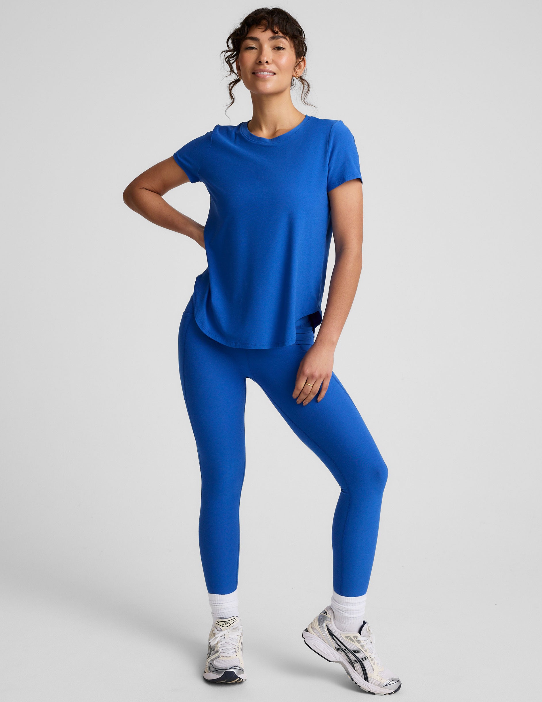 Featherweight On The Down Low Tee - Court Blue