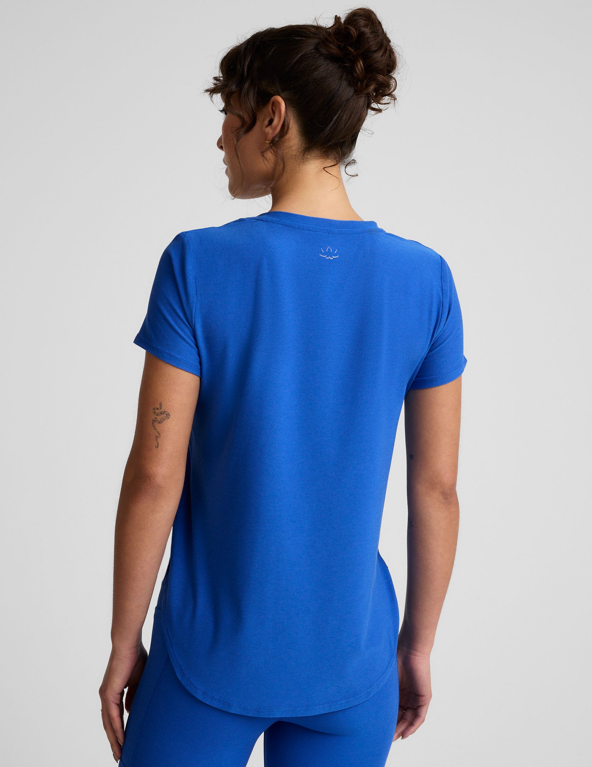 Featherweight On The Down Low Tee - Court Blue